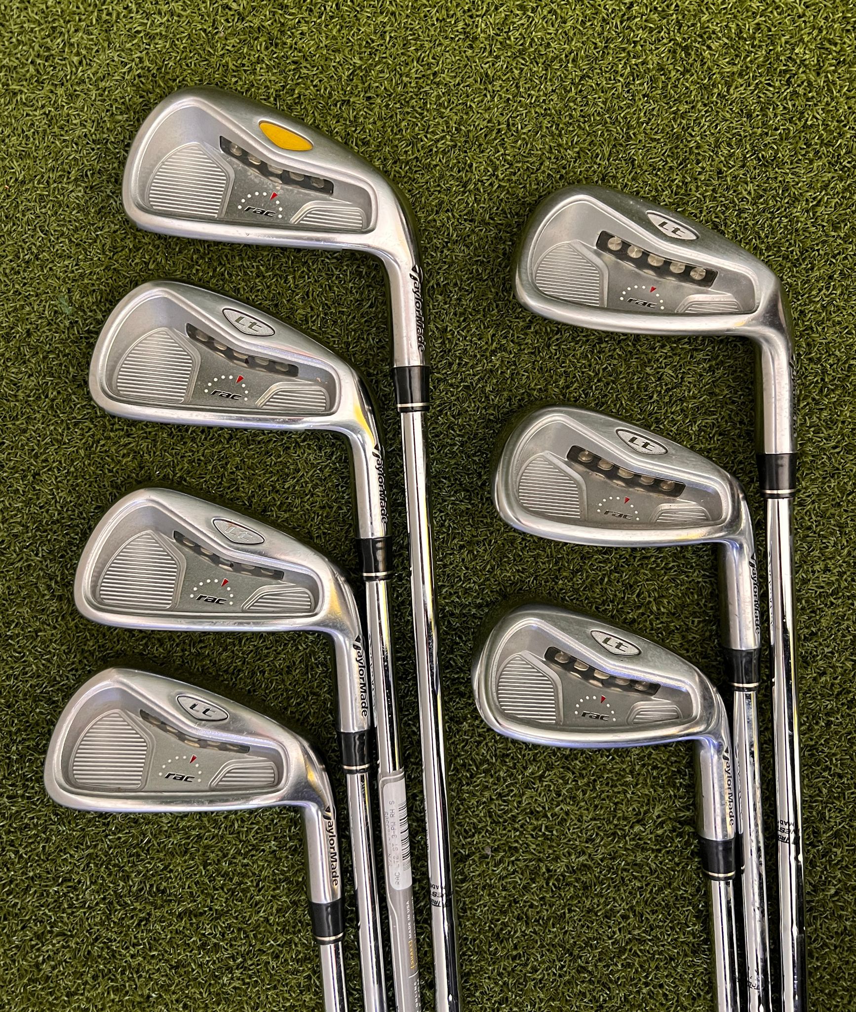 TaylorMade Rac LT 4PW Iron Set, RH, TM TStep 110g Steel, +.5" Longer