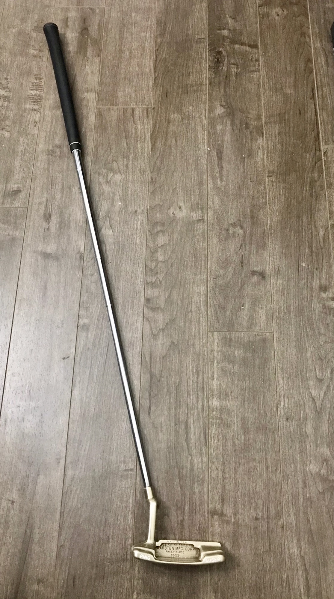 1967 Ping Anser Putter Original Steel Shaft 34" Refurbished 85029 Karsten SidelineSwap