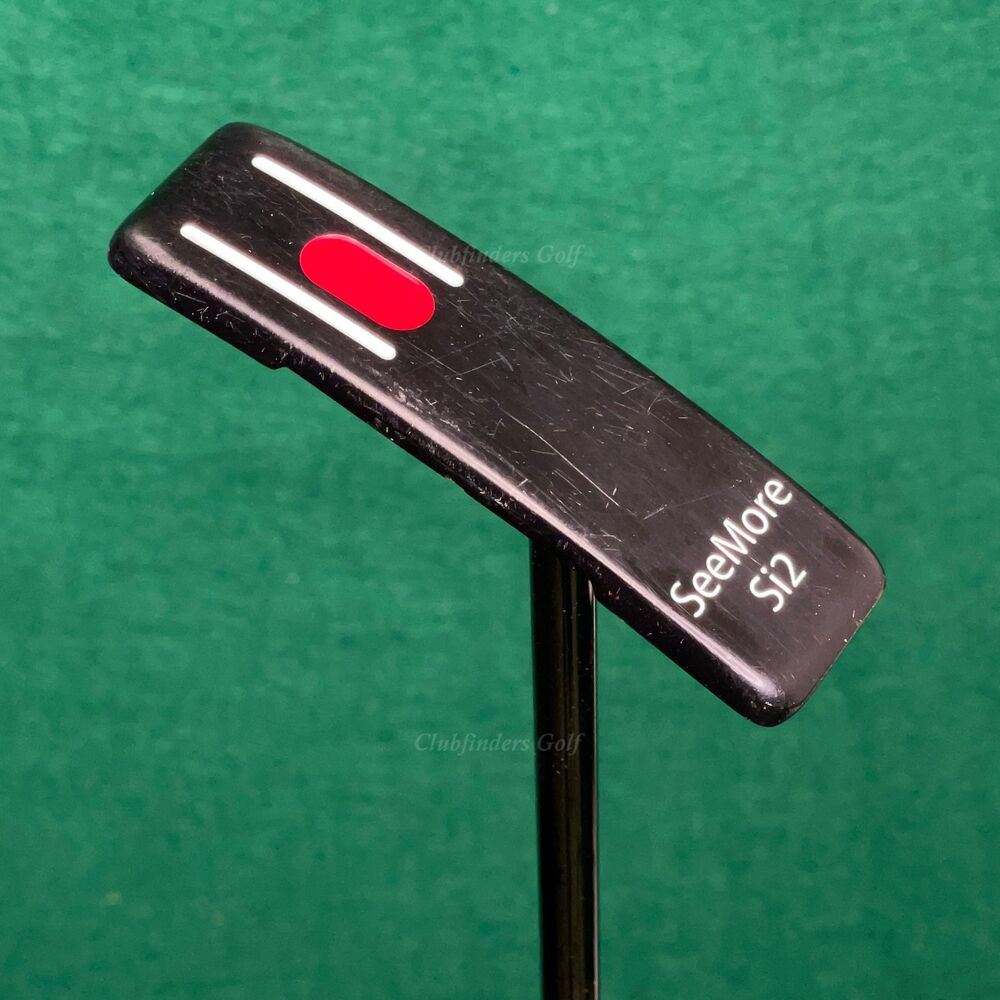 SeeMore Si2 Nickel Milled 35" Putter Centershafted putter Golf Club SidelineSwap