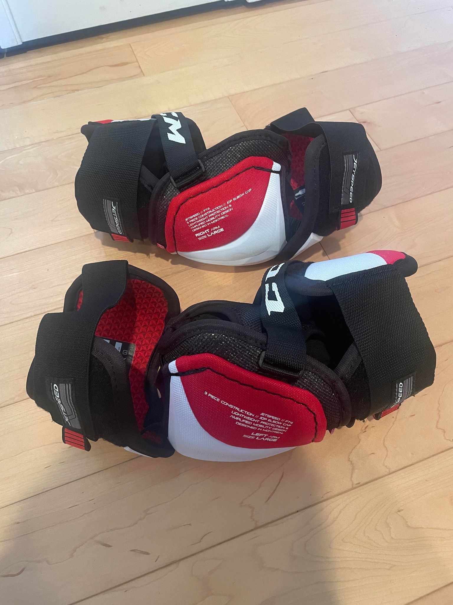 CCM FT4 Elbow Pads Large SidelineSwap