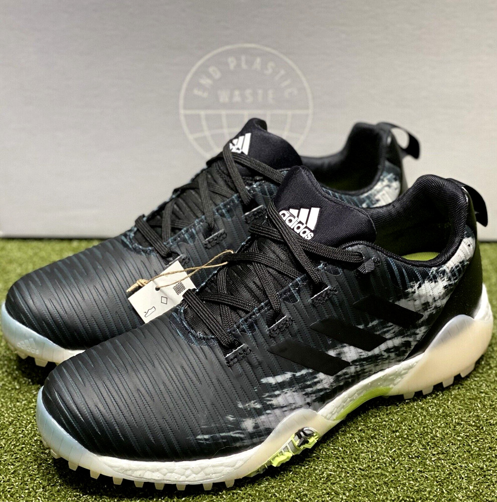 Adidas Codechaos Spikeless Mens Golf Shoes GZ6010 Black 9 Medium (D) 83042 SidelineSwap