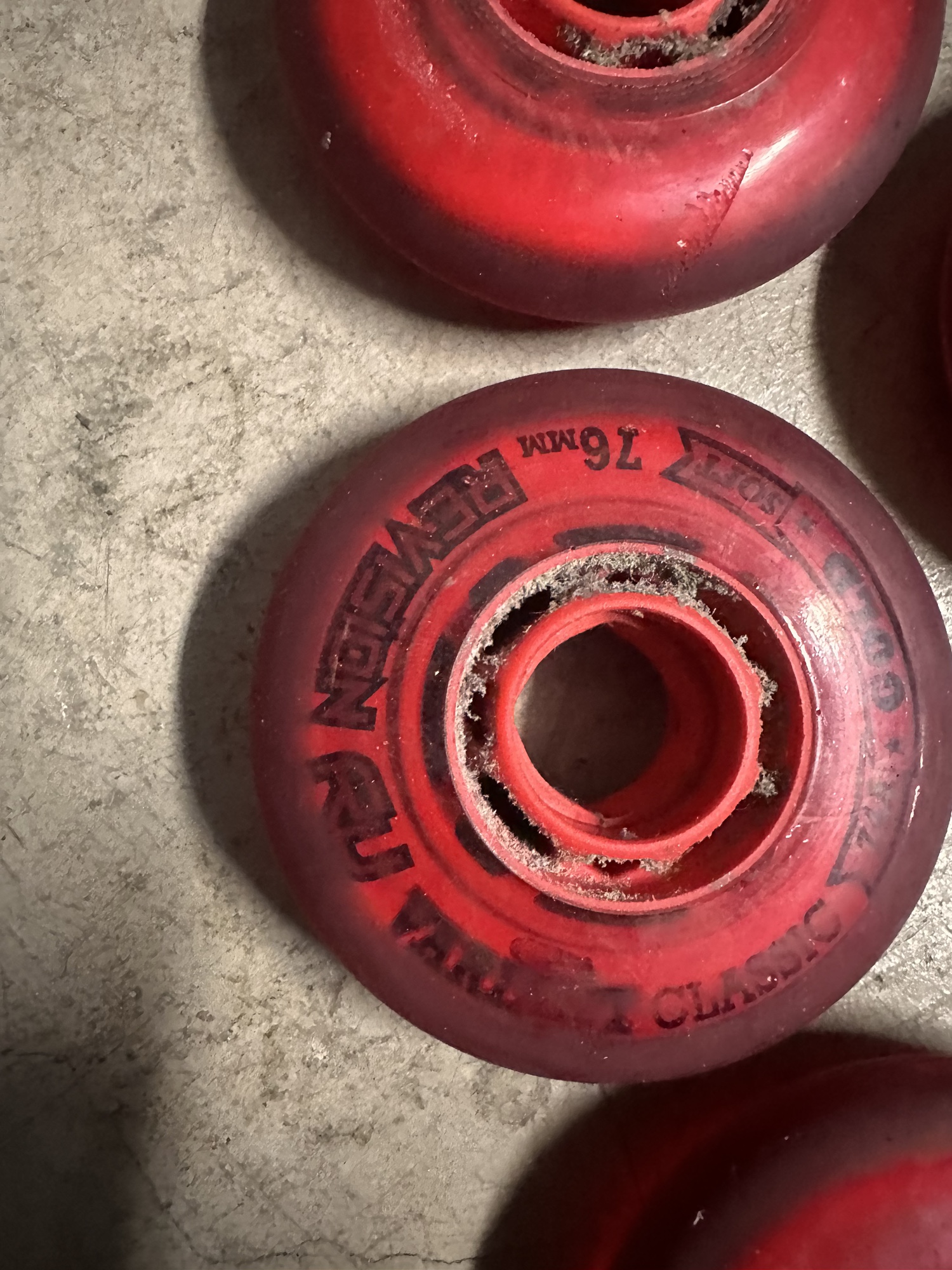 Revision Classic Roller Hockey Wheels Indoor Set of 8 SidelineSwap