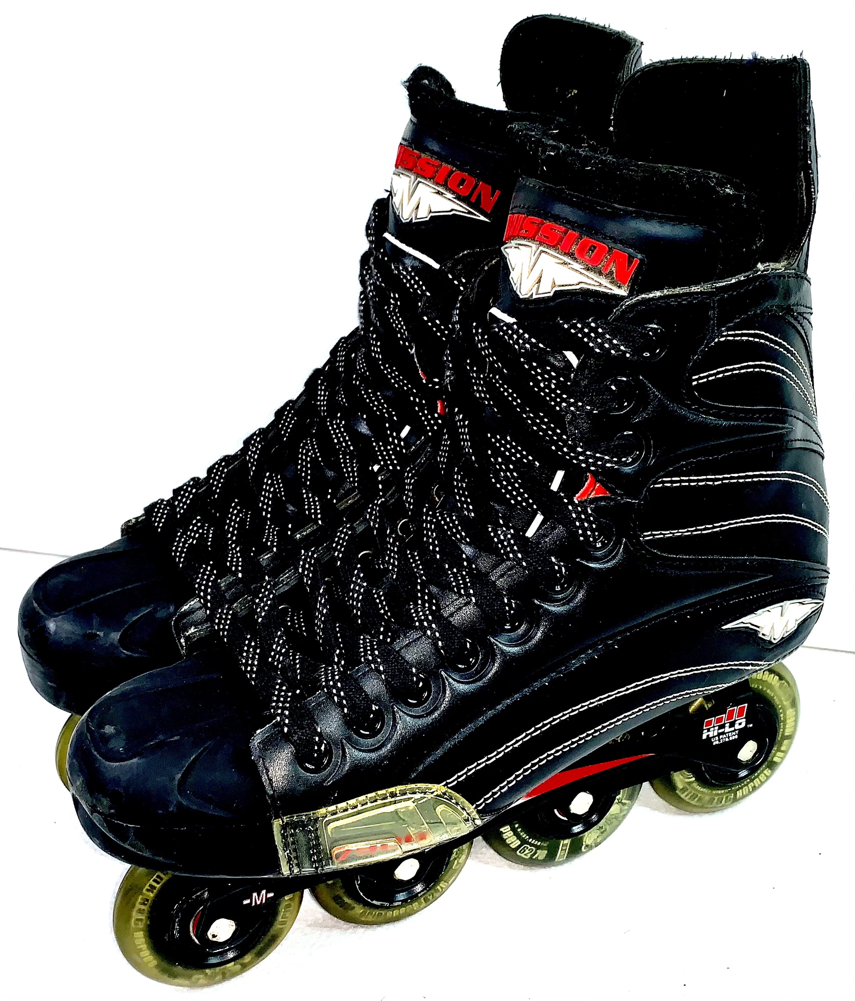 Mission 7500 Quatro Inline Hockey Roller Skates Size 11.5 (US Men Shoe