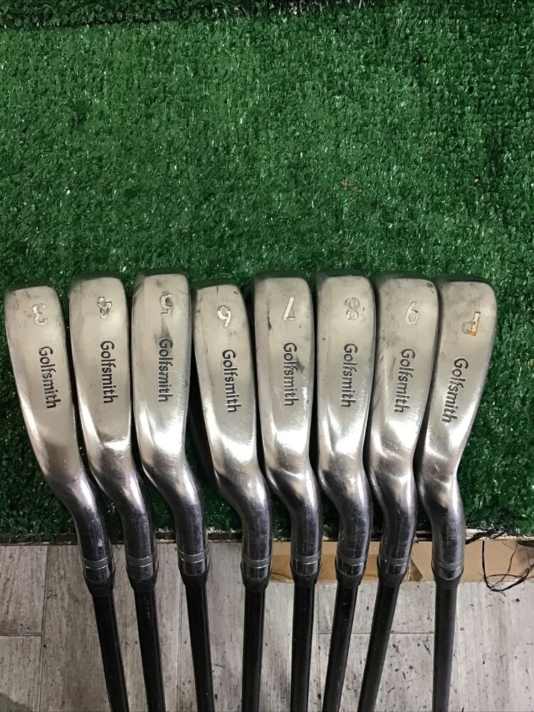 Golfsmith TGI560 Iron Set 3PW With Stiff Graphite Shafts SidelineSwap