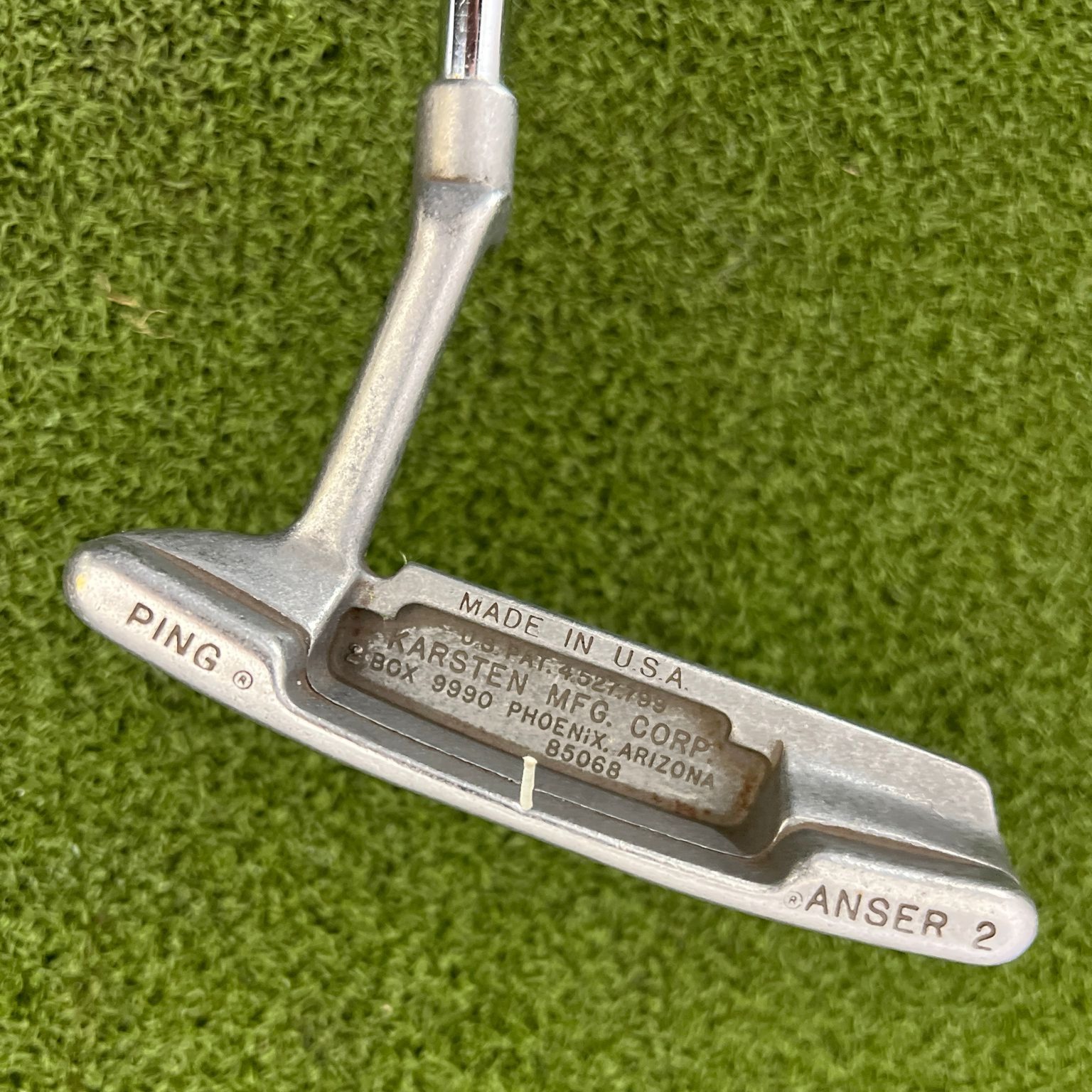 Ping Karsten Box 9990 Anser 2 Putter, 35", RH, Stock Steel Shaft & Grip