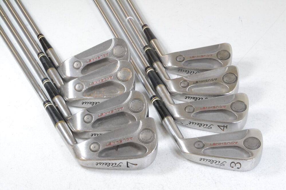 Titleist 3PW Iron Set Right Stiff Flex Steel 147102