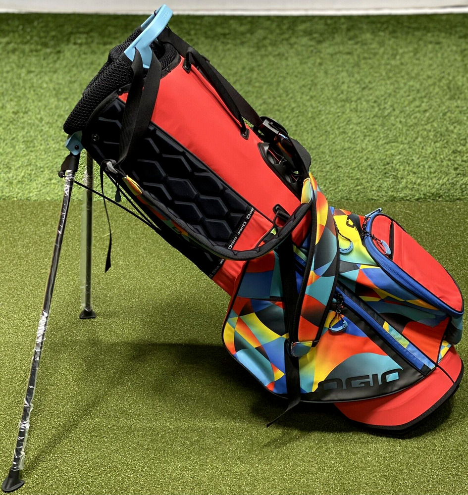 OGIO Fuse 4 Stand Carry Golf Bag 51220250G Hyper Camo 4Way Divider New