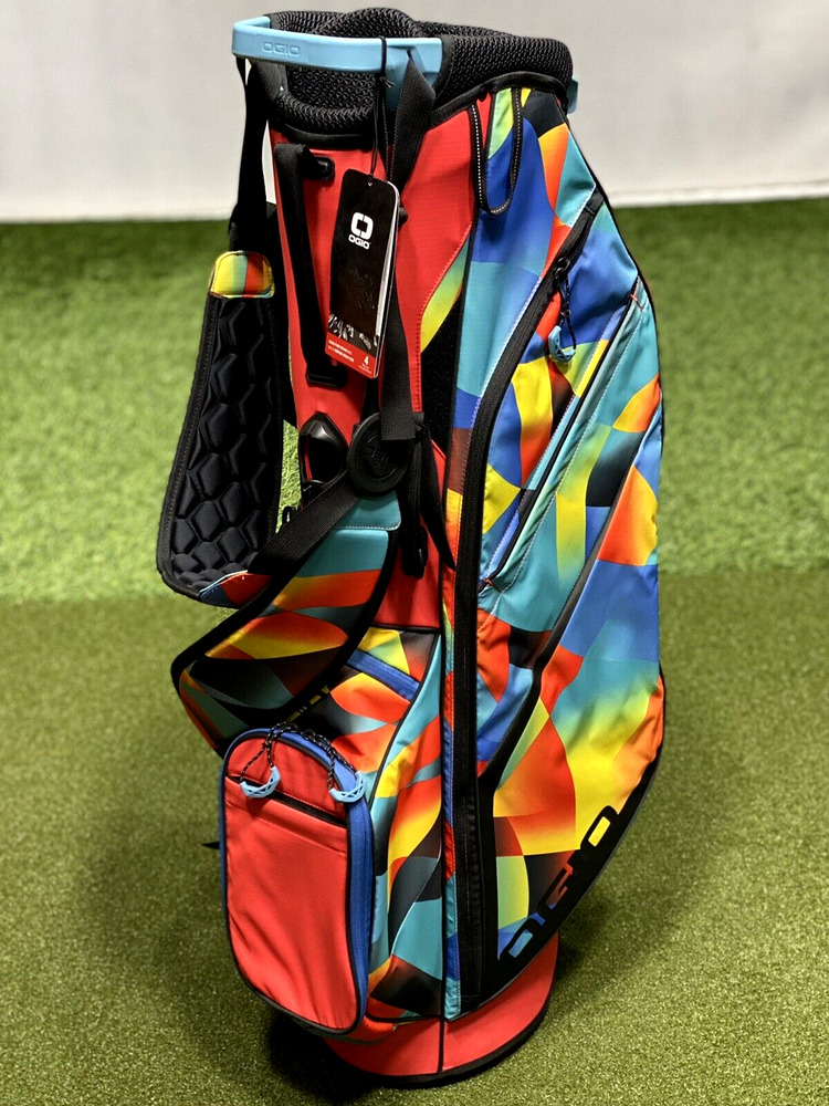 OGIO Fuse 4 Stand Carry Golf Bag 51220250G Hyper Camo 4Way Divider New