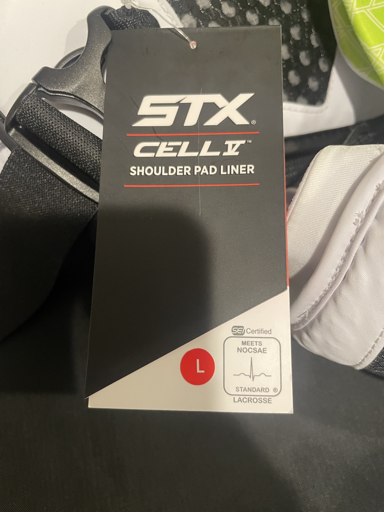 New Large STX Cell V Shoulder Pad Liner SidelineSwap