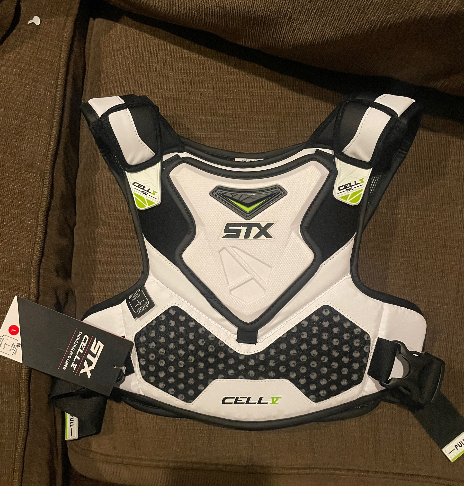 New Large STX Cell V Shoulder Pad Liner SidelineSwap