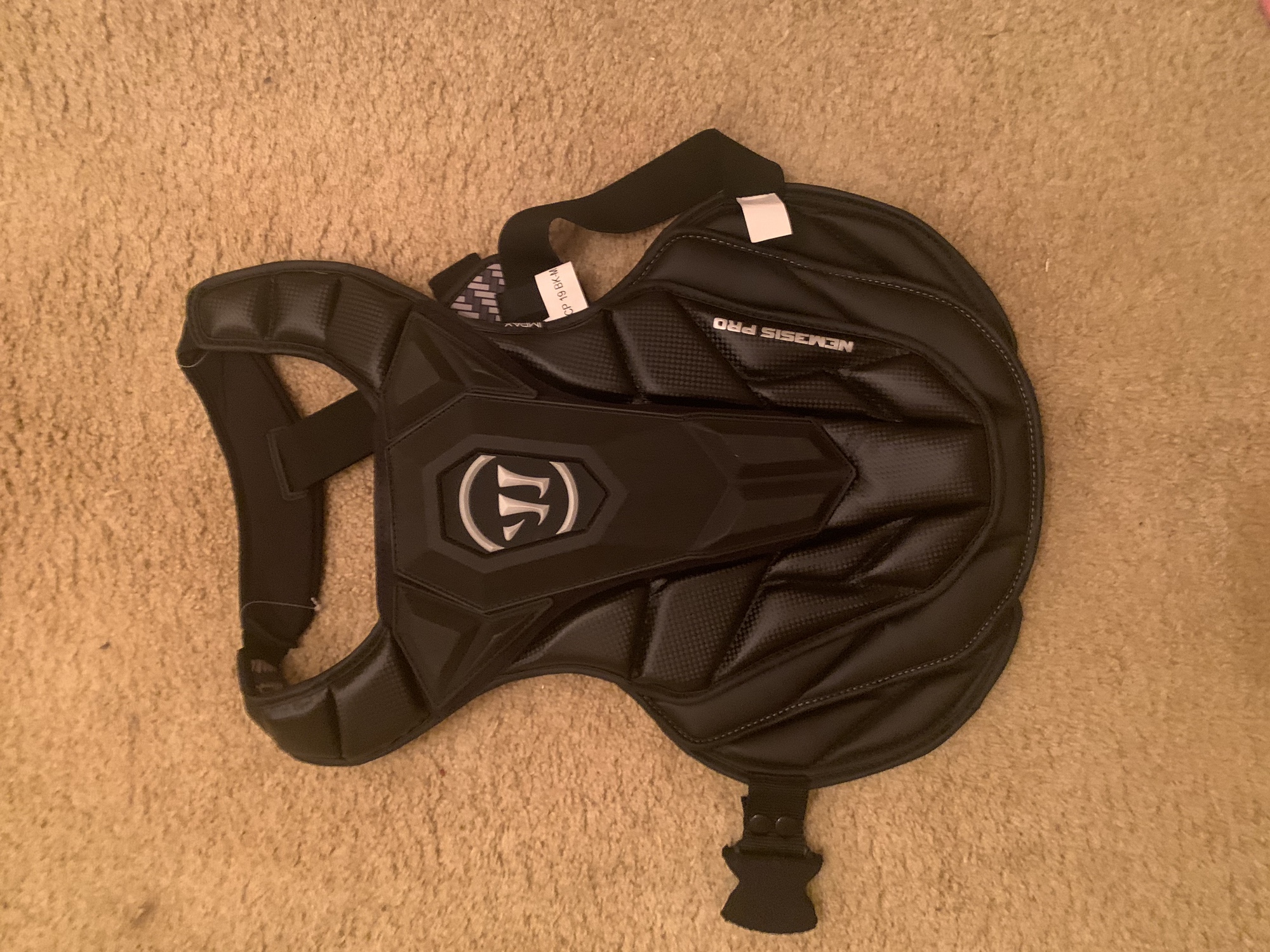 Used Large Warrior Nemesis Pro Chest Protector SidelineSwap