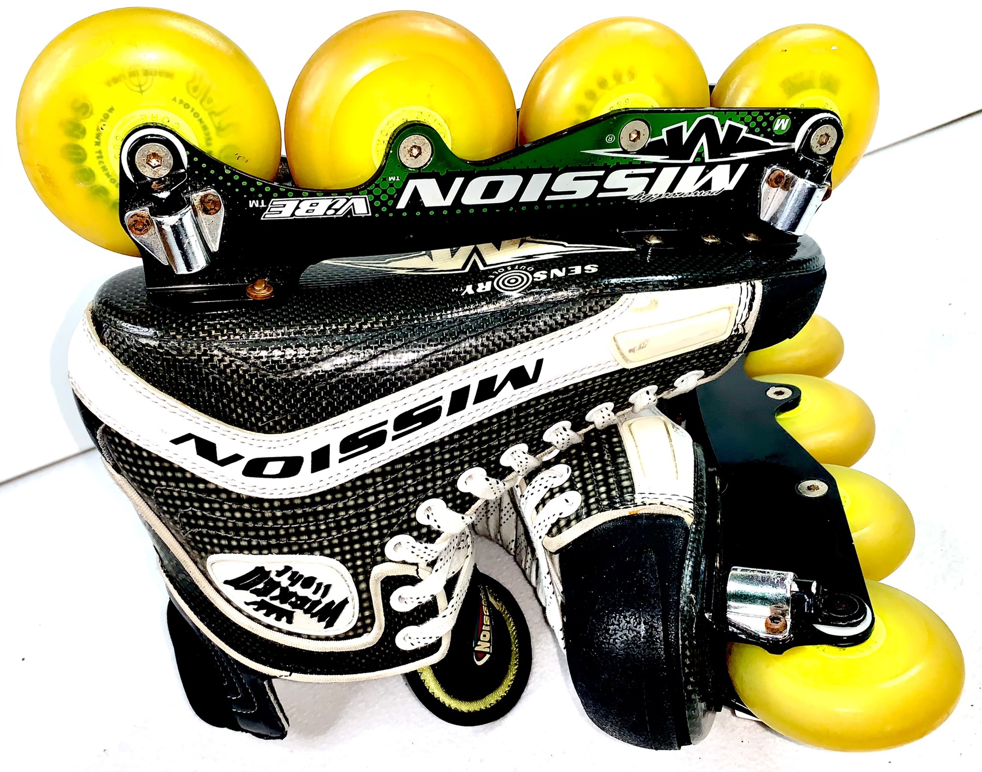 Mission Wicked Light Inline Street Hockey Roller Skates Size 9D (US Men Shoe 9) SidelineSwap