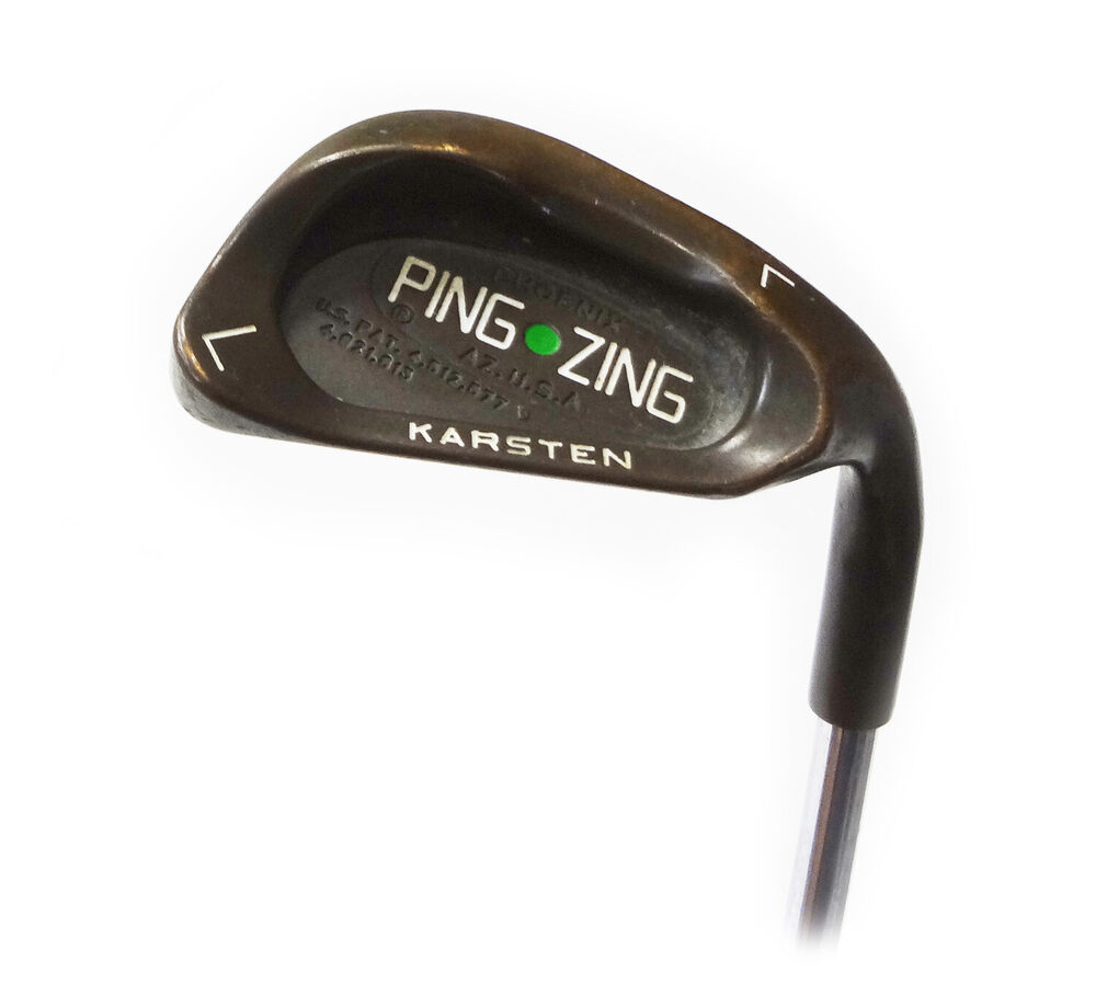 Ping Zing BeCu Lob Wedge Green Dot Steel Ping JZ Stiff Flex SidelineSwap