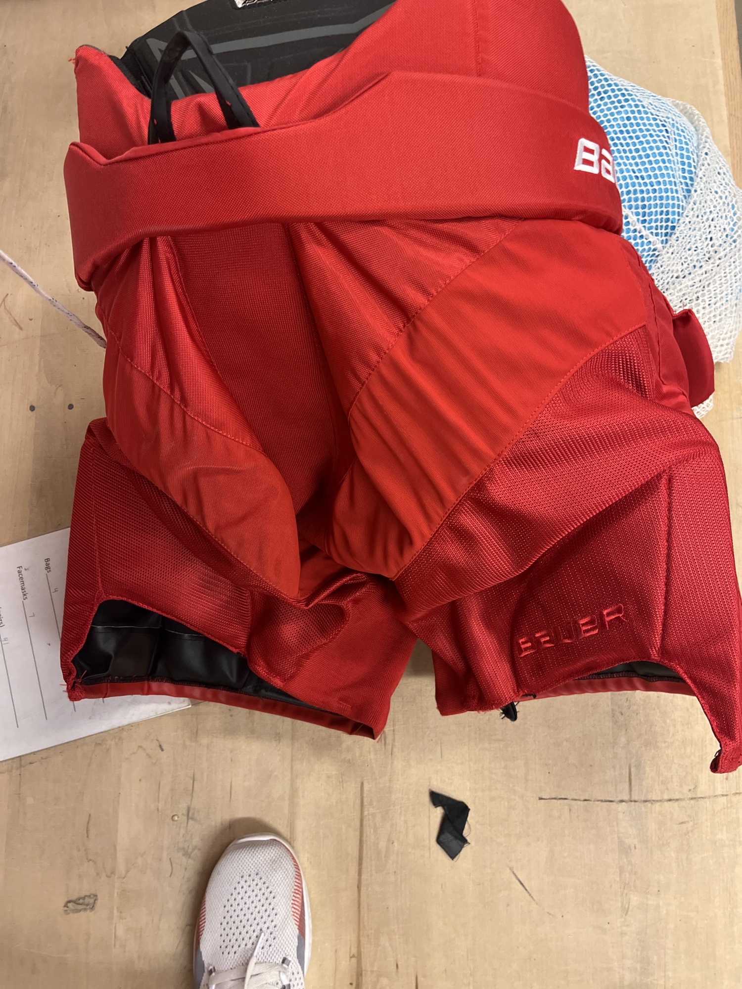 Used Medium Bauer Hockey Goalie Pants SidelineSwap