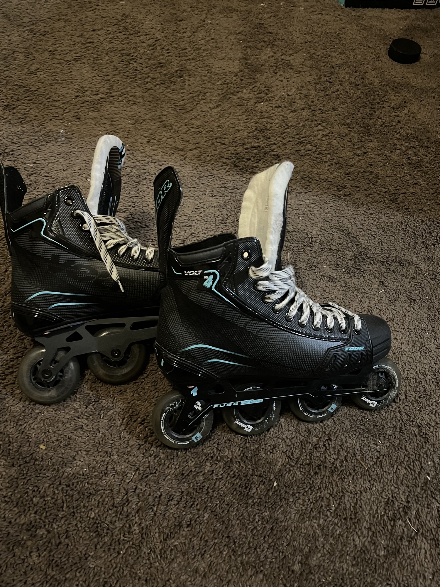 Used Tour Regular Width Size 10 Volt Kv4 Inline Skates SidelineSwap