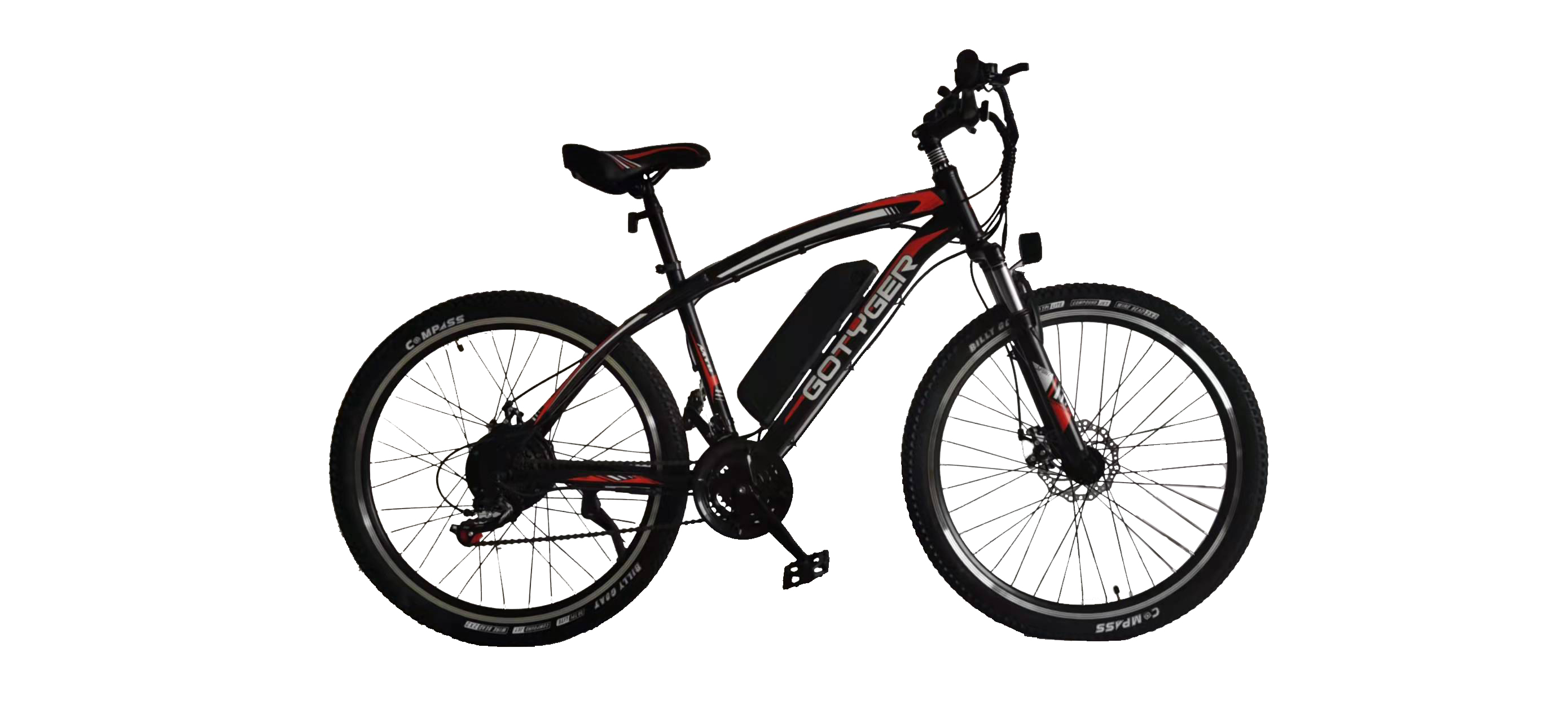 GoTyger 500W Electric Mountain Bike with up to 100km Battery Life (2022) SidelineSwap