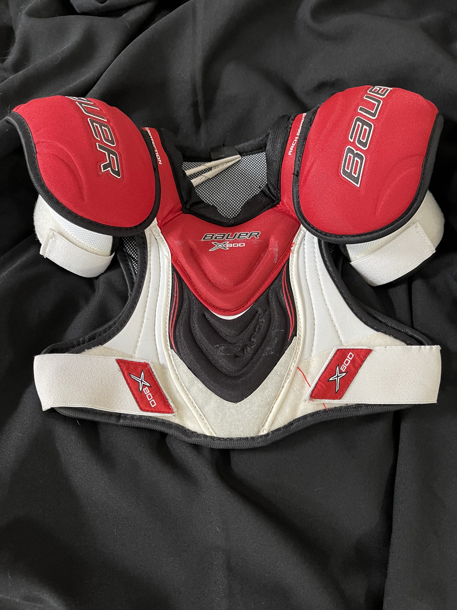 Used Medium Bauer Vapor X800 Shoulder Pads SidelineSwap