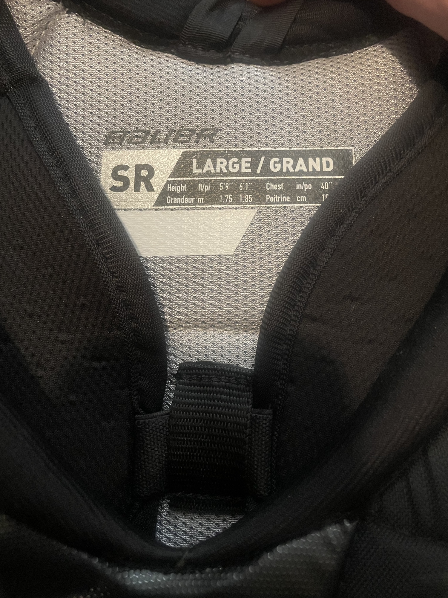 Used Large Bauer Pro Series Shoulder Pads SidelineSwap