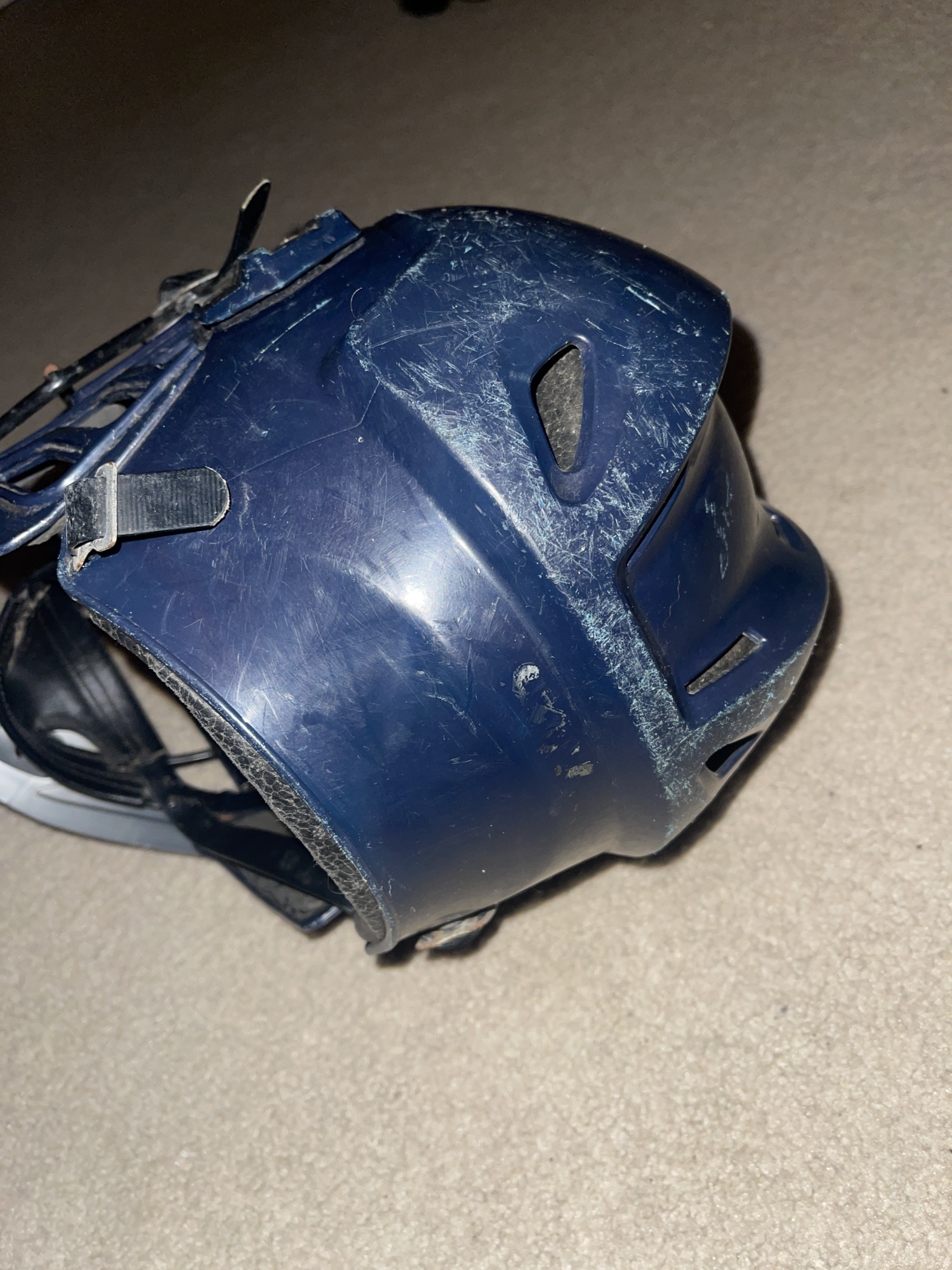 Gait Vintage Lacrosse Helmet Blue & Silver SidelineSwap