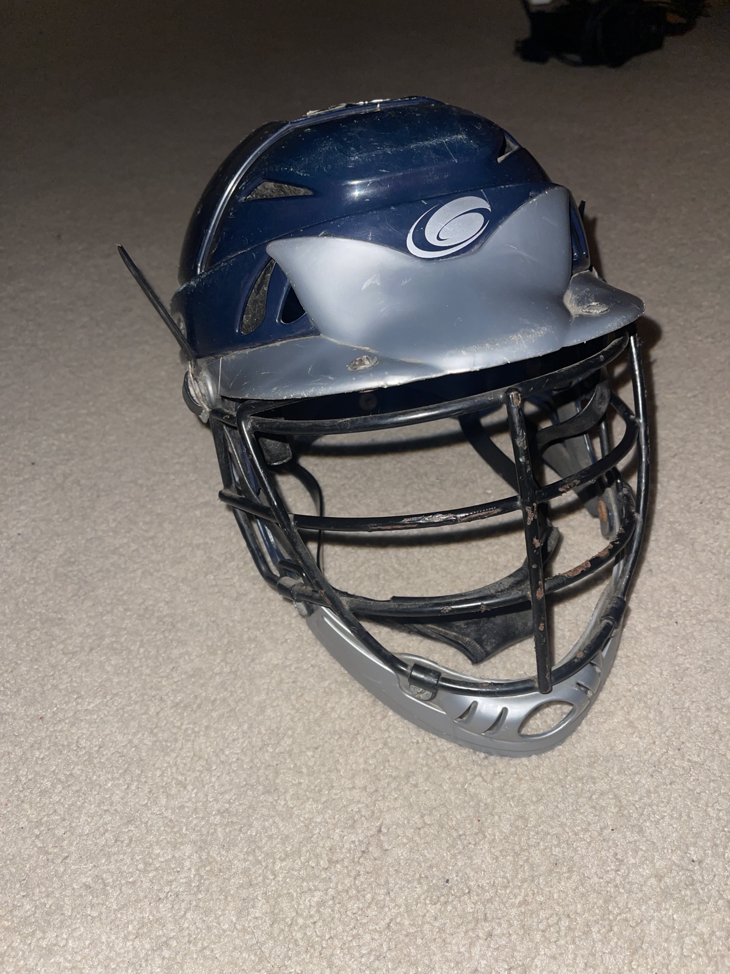 Gait Vintage Lacrosse Helmet Blue & Silver SidelineSwap