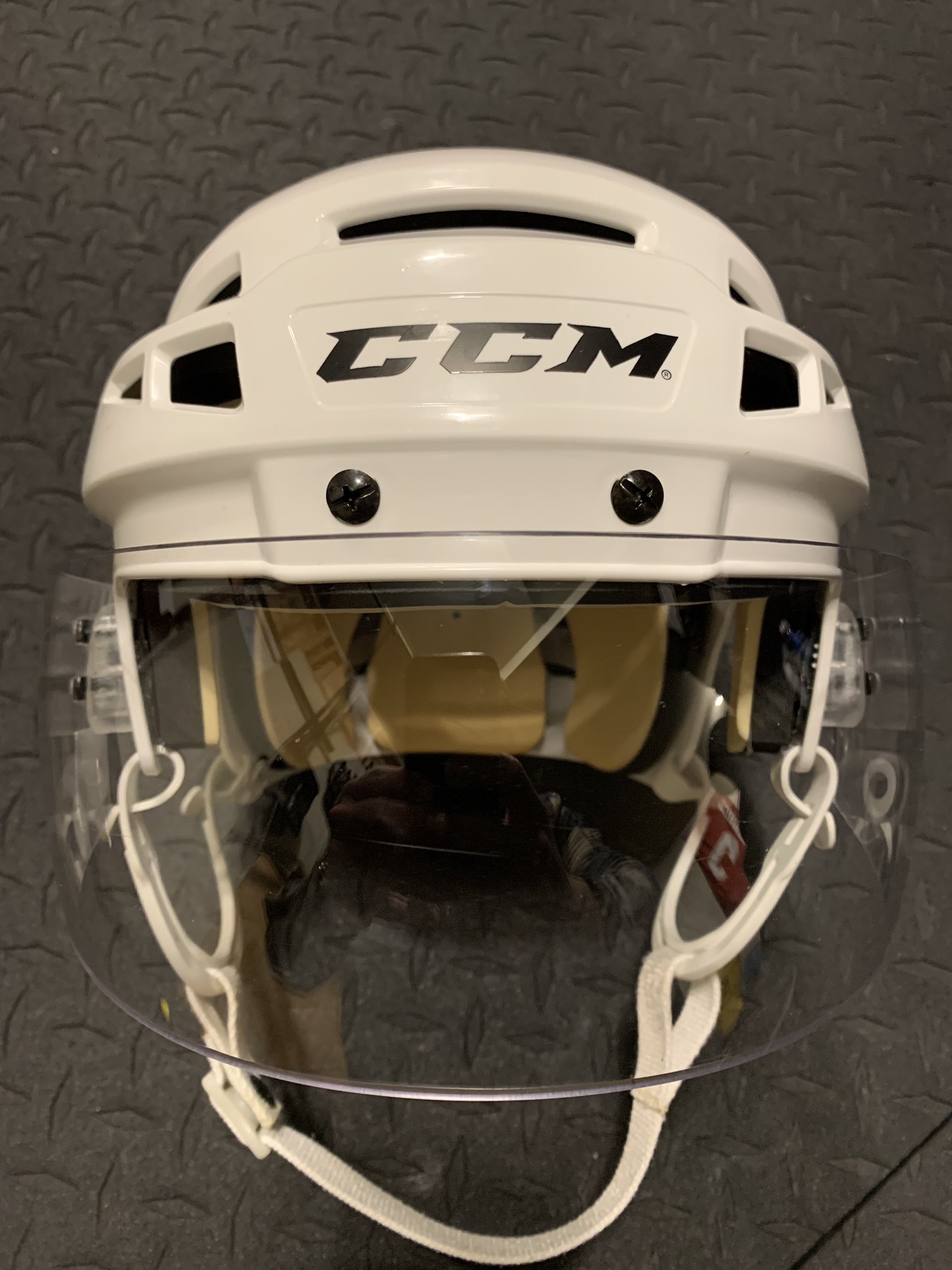 Pro Stock CCM V08 Helmet Oakley Pro Straight Extended Cut Visor