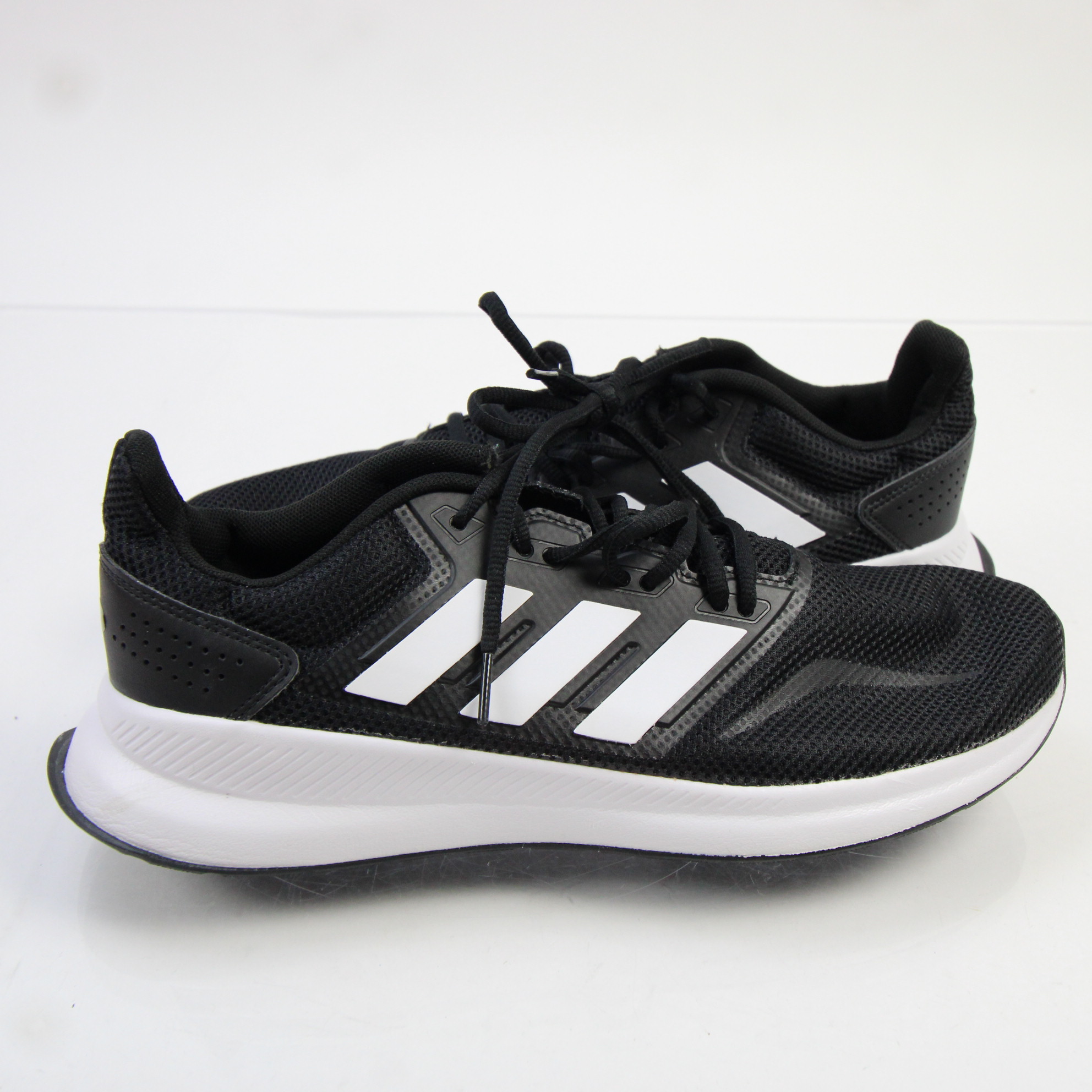 adidas Running Jogging Shoes Men's Black/White New with Defect 12.5 SidelineSwap