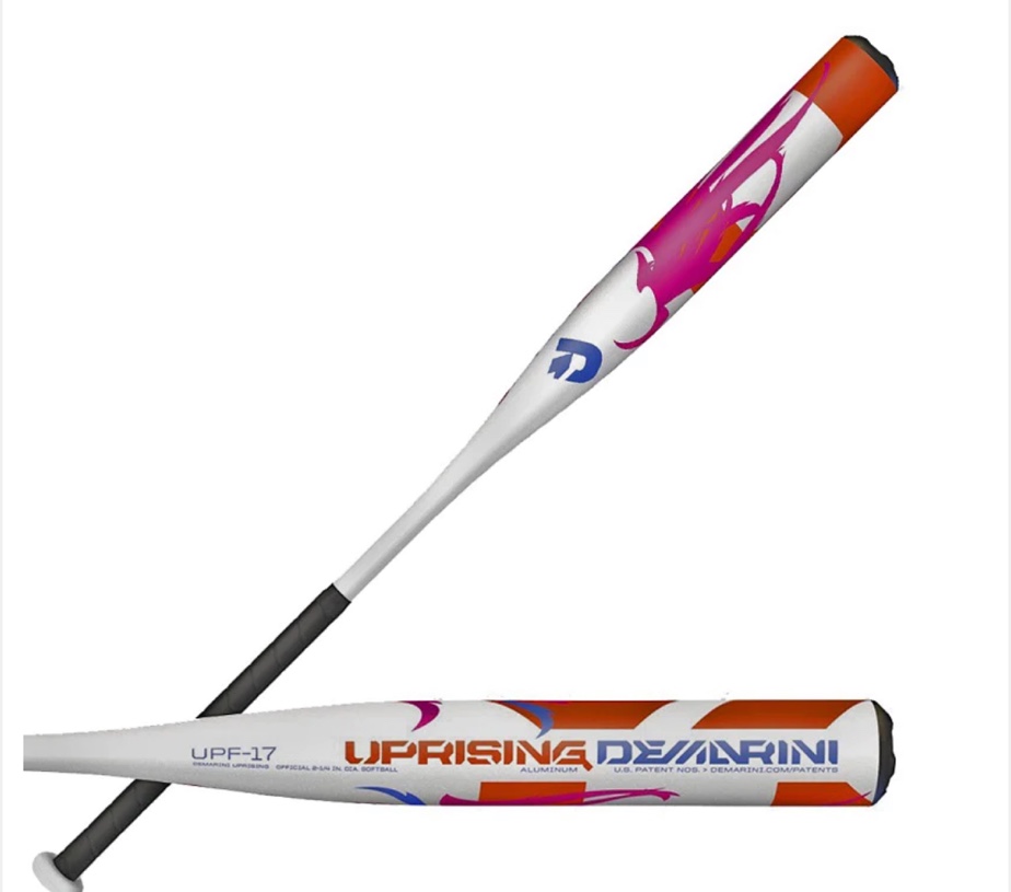 DeMarini Uprising UPF17 Fastpitch Softball Bat 2 1/4" White 12