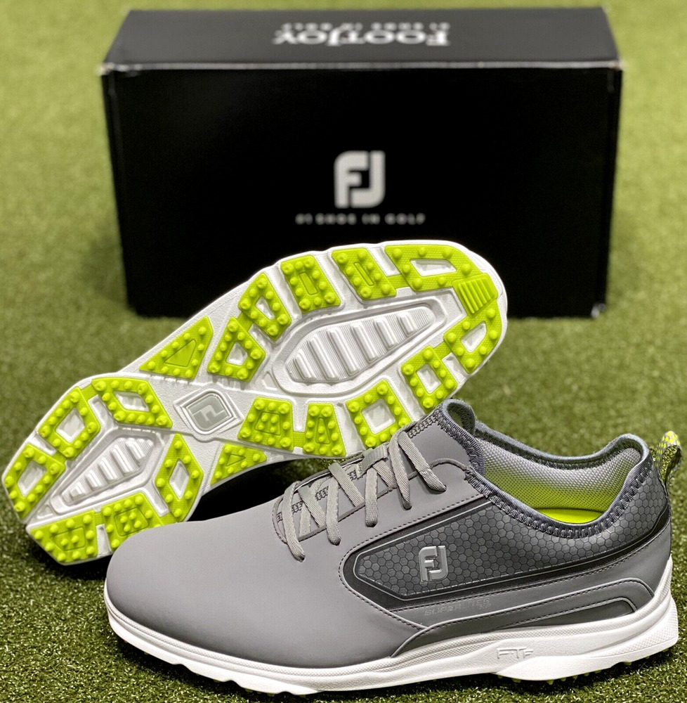 FootJoy 2022 Superlite XP Spikeless Golf Shoes 58086 Gray 13 Medium New 86660 SidelineSwap
