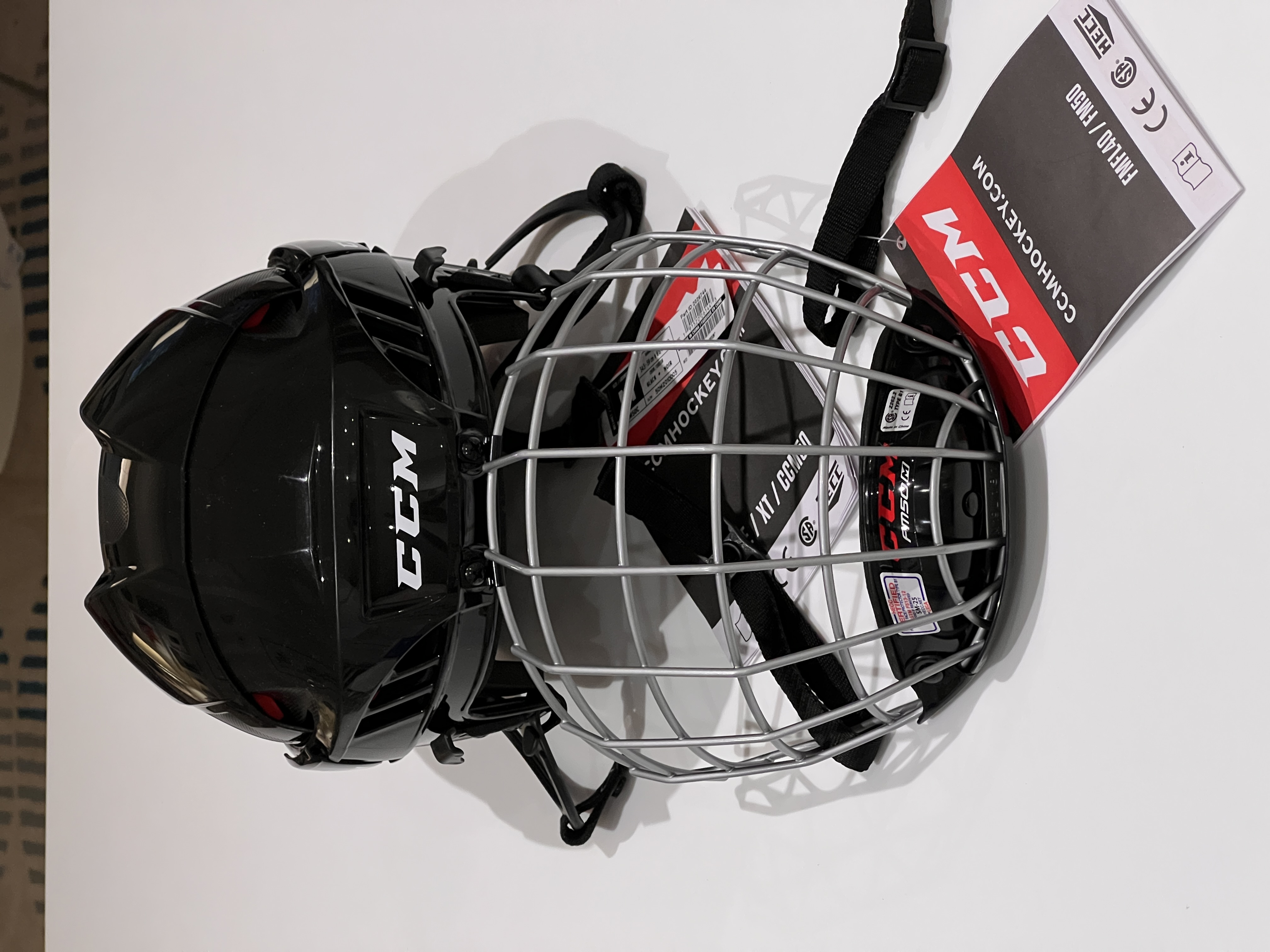 New Youth Medium CCM Fitlite XT 50 Helmet And Cage Combo SidelineSwap