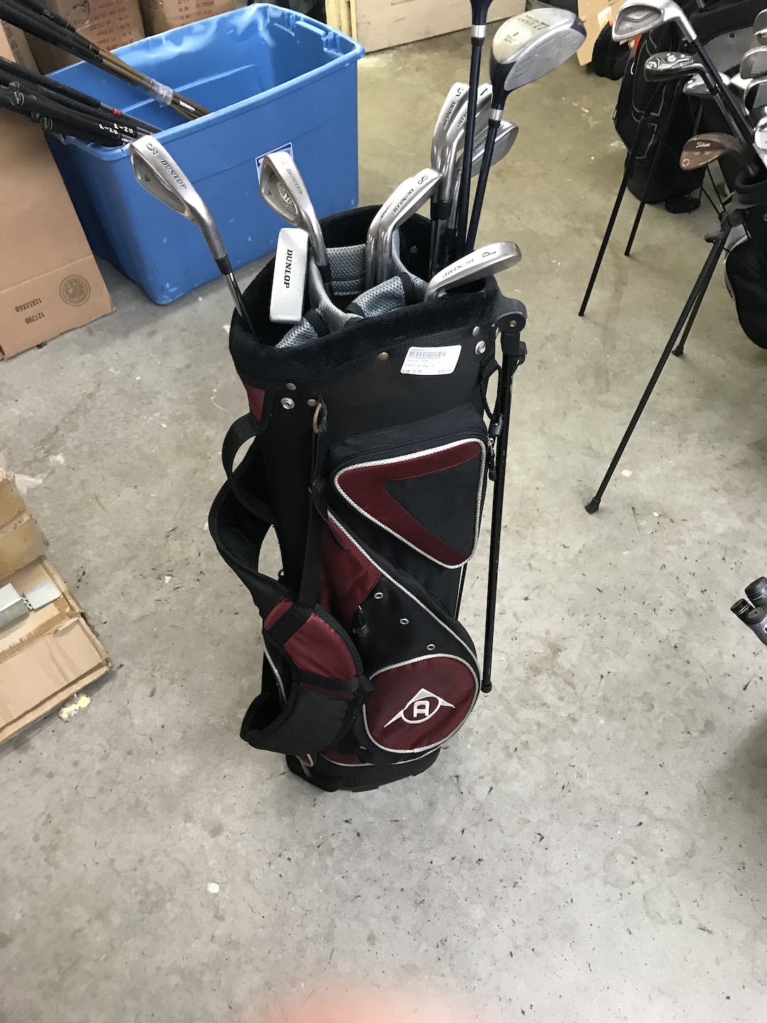 Used Dunlop Tour Ti 12 Piece Regular Flex Graphite Shaft Men's Club