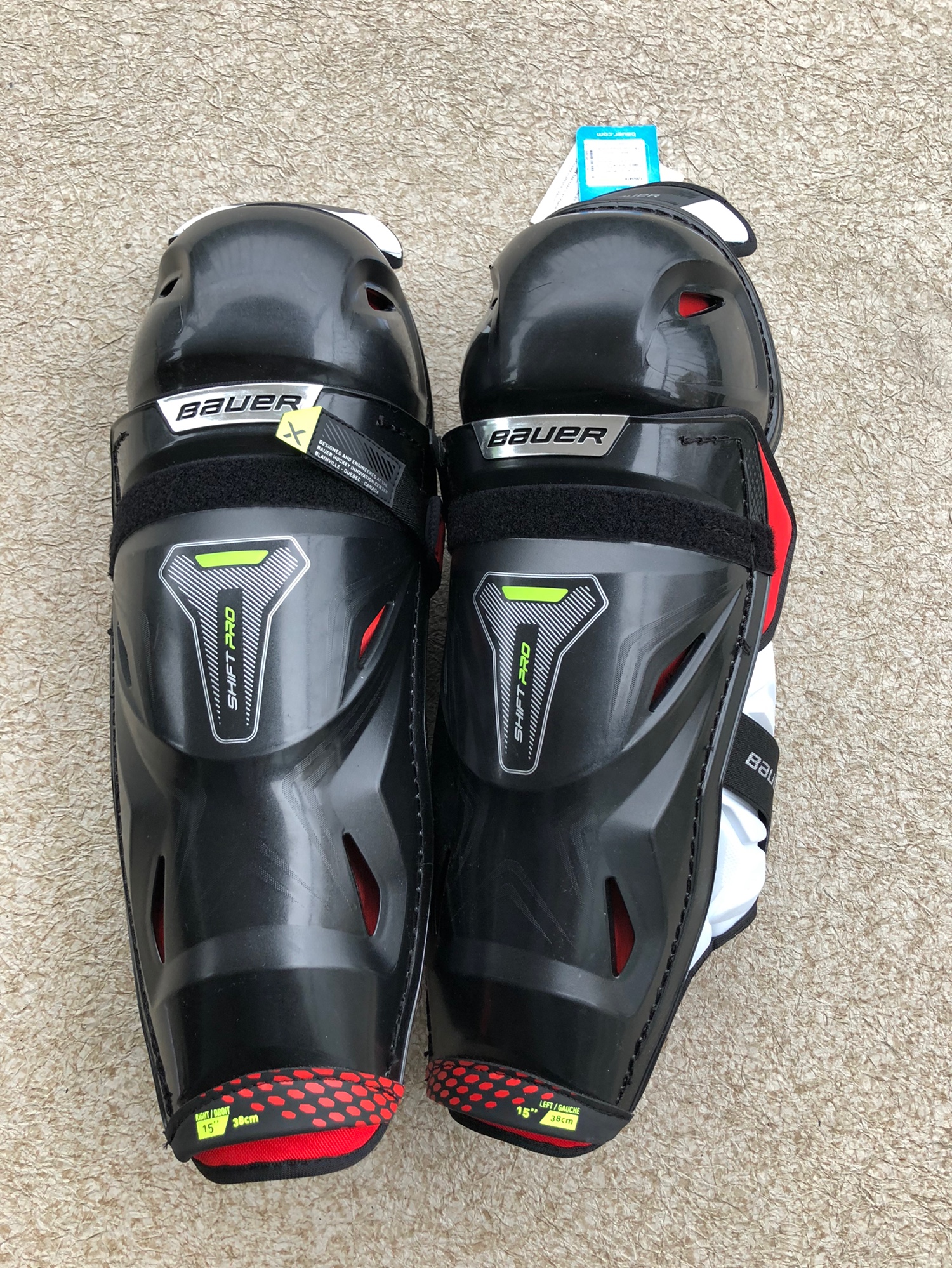 New Bauer Vapor X Shift Pro Shin Pads SidelineSwap