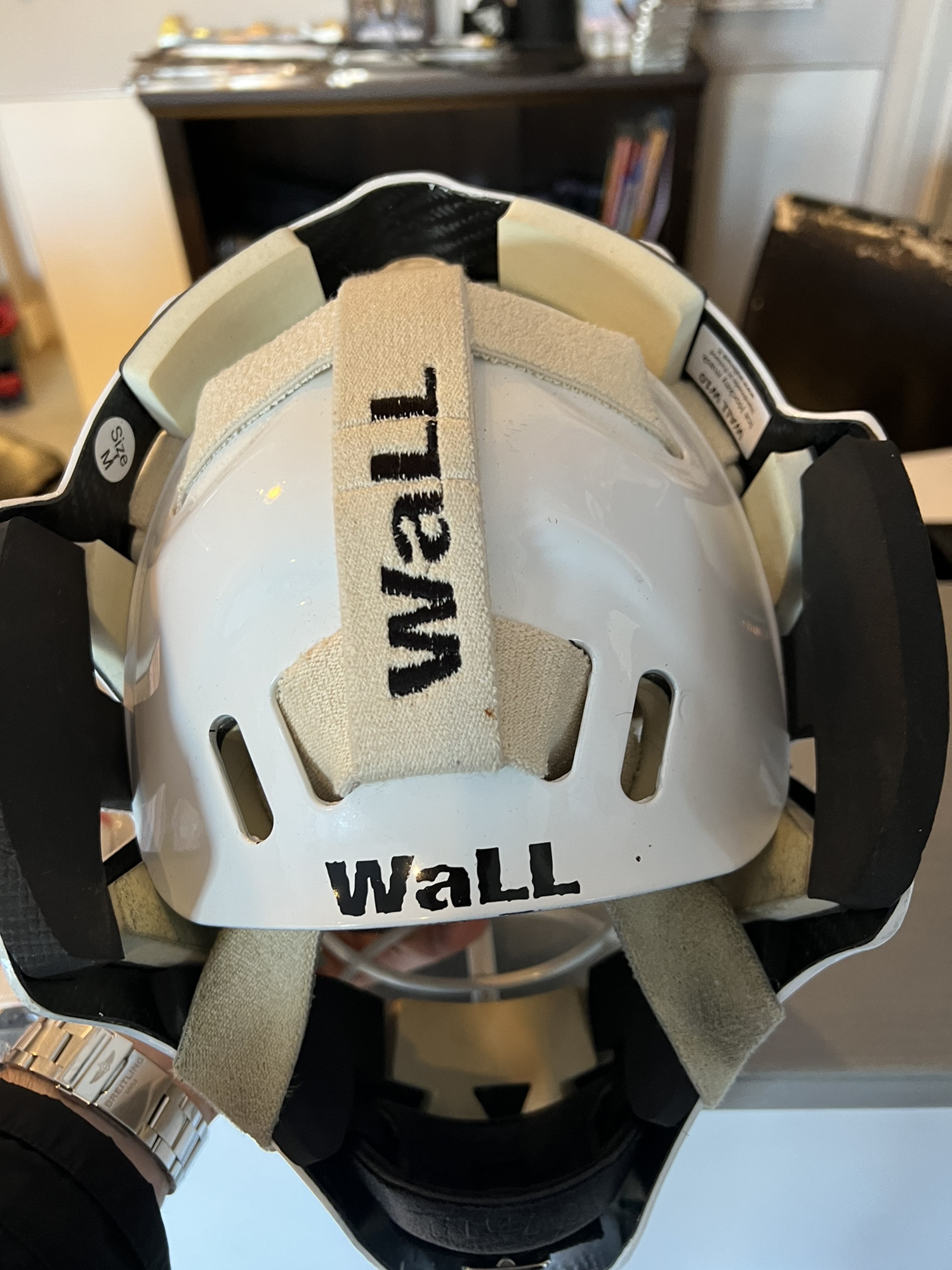 Wall W10 Goalie Mask (Made In Finland) Upgraded With W12 Padding