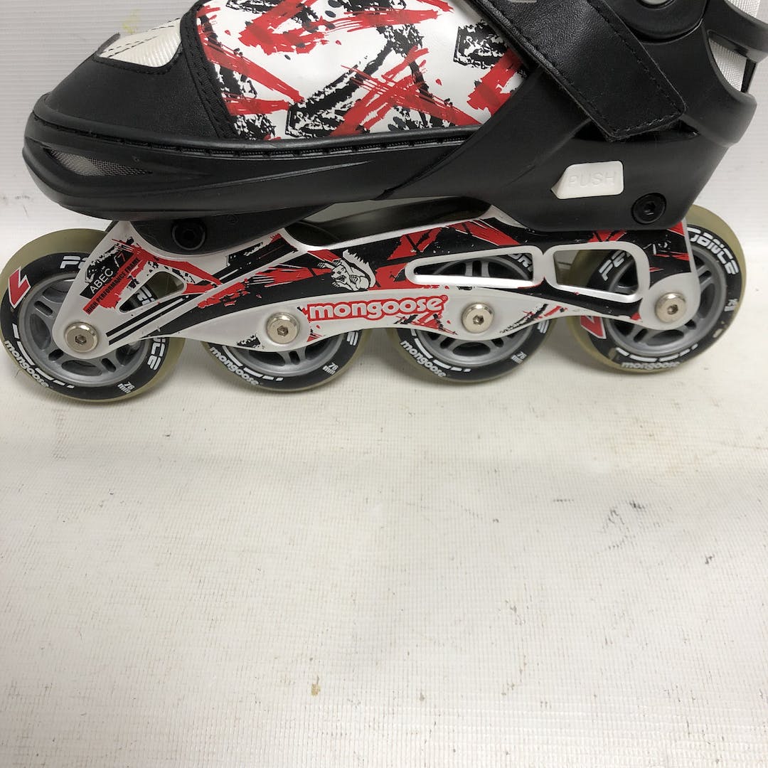 Used Mongoose Adj 58 Adjustable Inline Skates Rec And Fitness