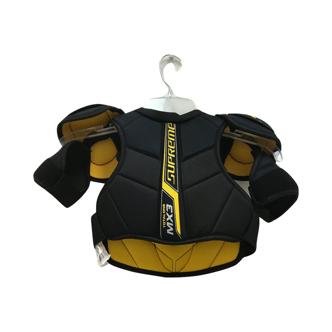 Used Bauer Supreme Total One Mx3 Sm Hockey Shoulder Pads SidelineSwap