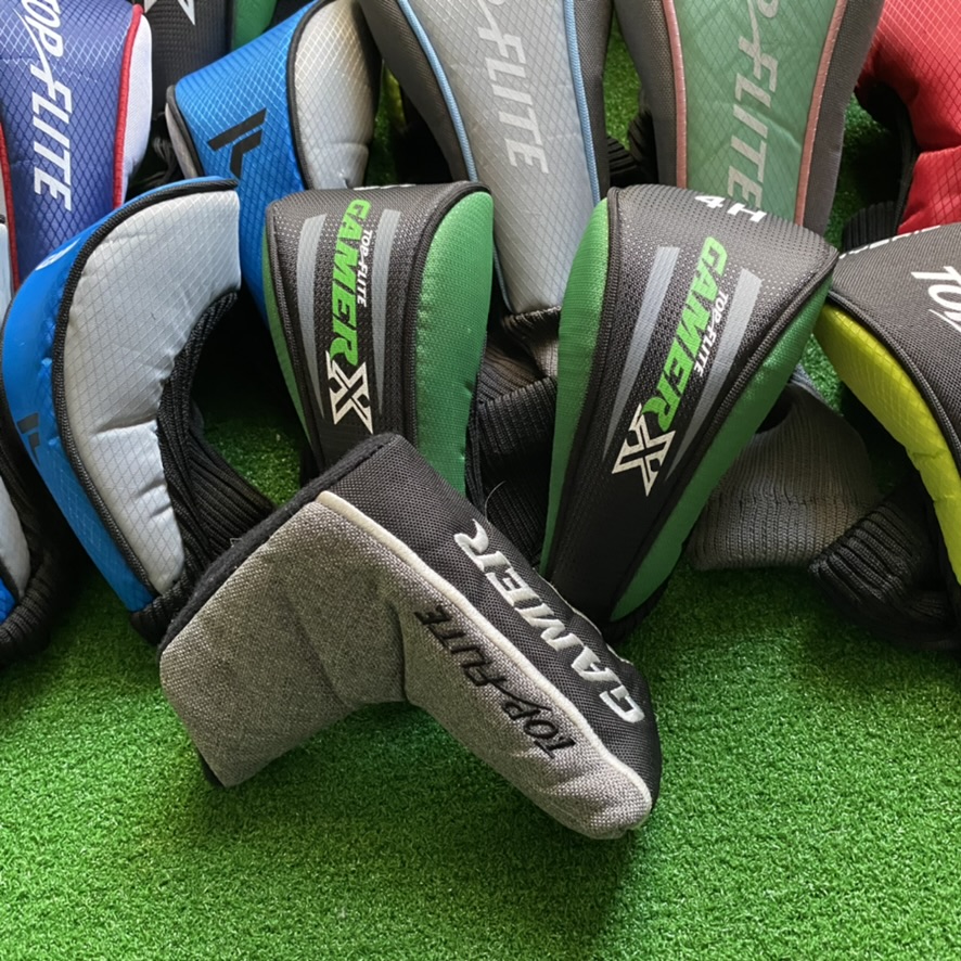 8 Each Topflite Driver, Fairway wood, Hybrid and Chipper or Putter