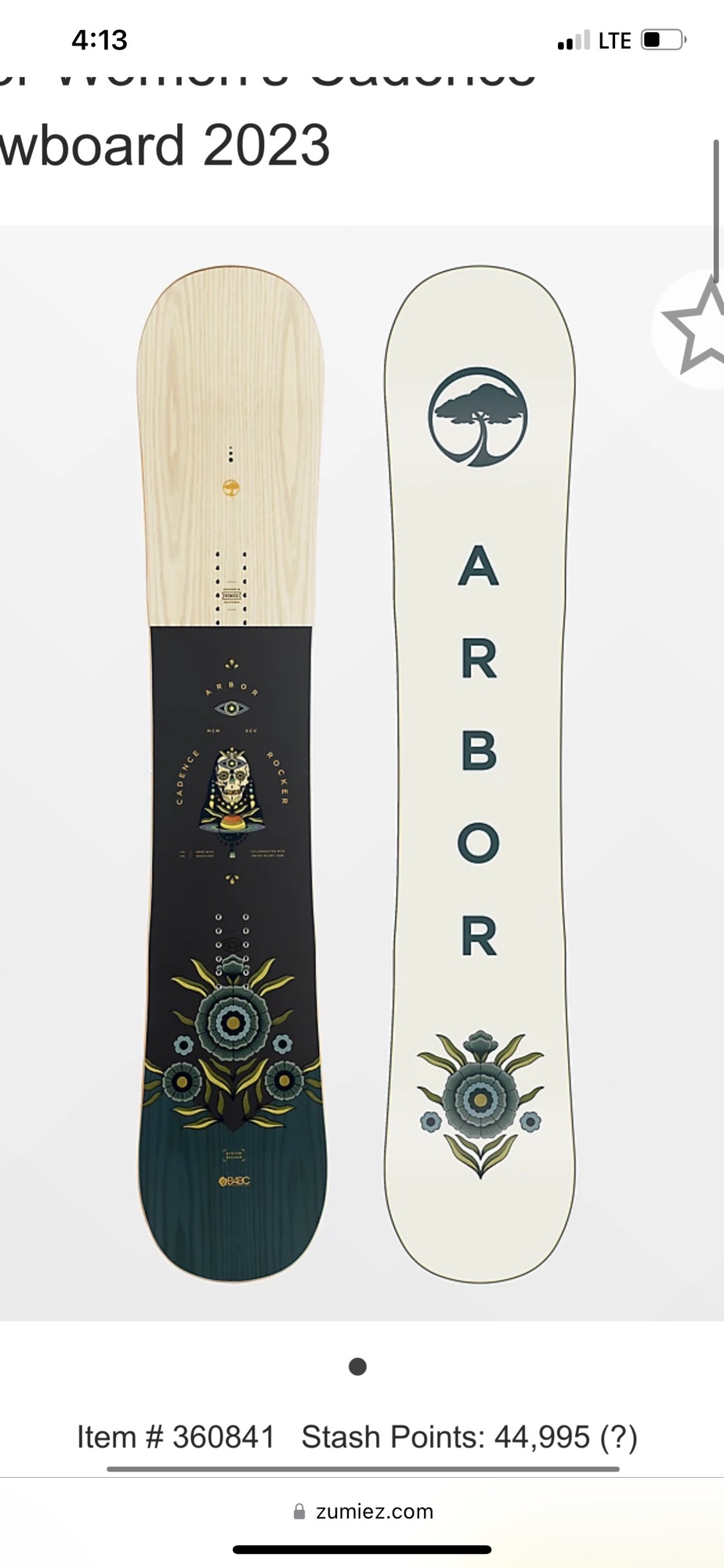 New Arbor Without Bindings Medium Flex Directional Twin Westmark Camber