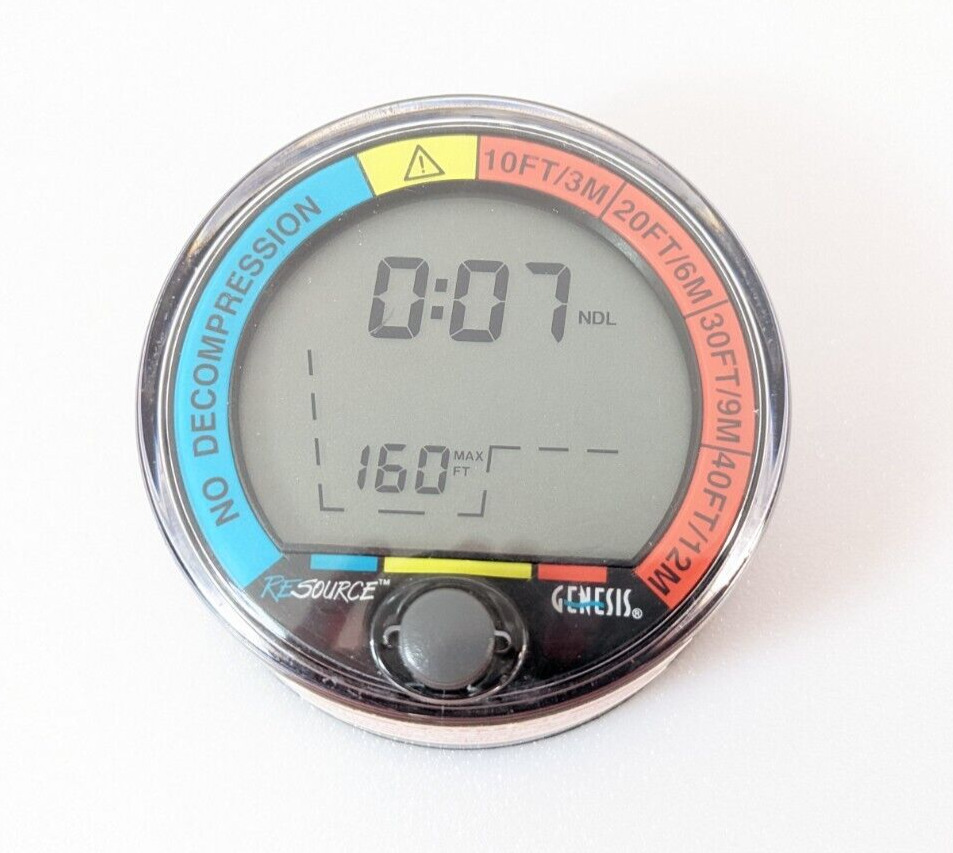 Genesis Sherwood Resource Puck Scuba Dive Diving Computer Module The