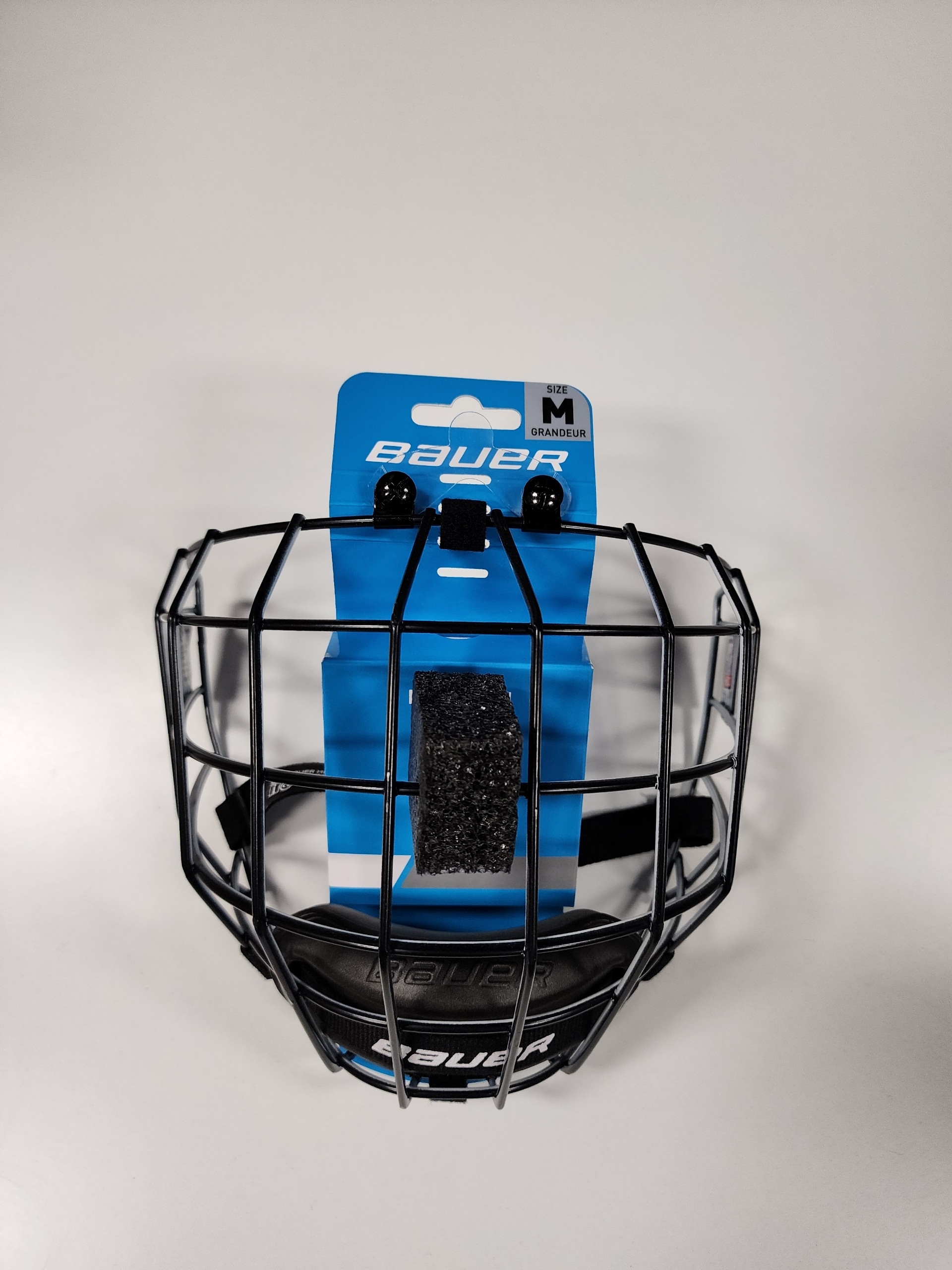 New Bauer Profile II 12 Oreo Medium Cage Hockey SidelineSwap