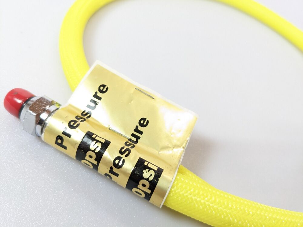 Phantom Double Braided Octo Octopus Scuba 30in Hose Dive Diving Yellow