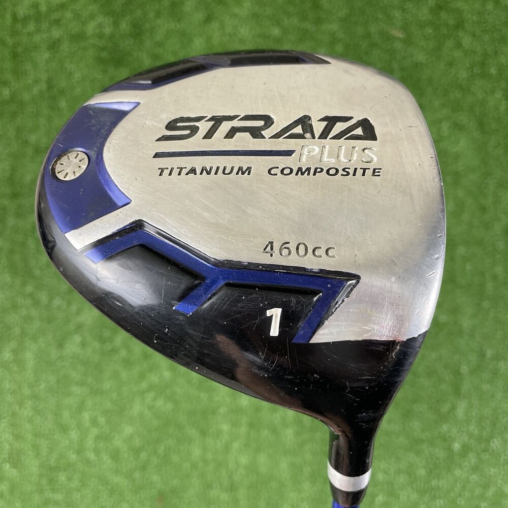 DENTED Strata Plus Titanium Composite 460cc Driver Mens Graphite Regular Flex SidelineSwap