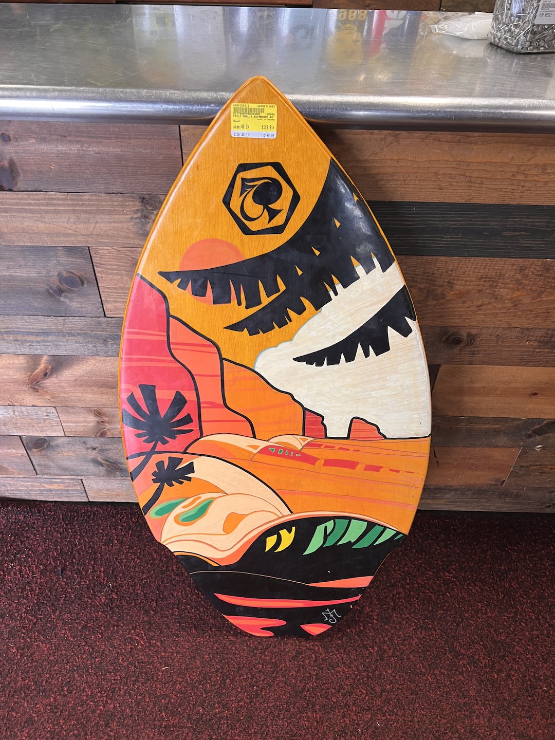 Used Failo Marin Skimboard 40" Wood Skimboards SidelineSwap