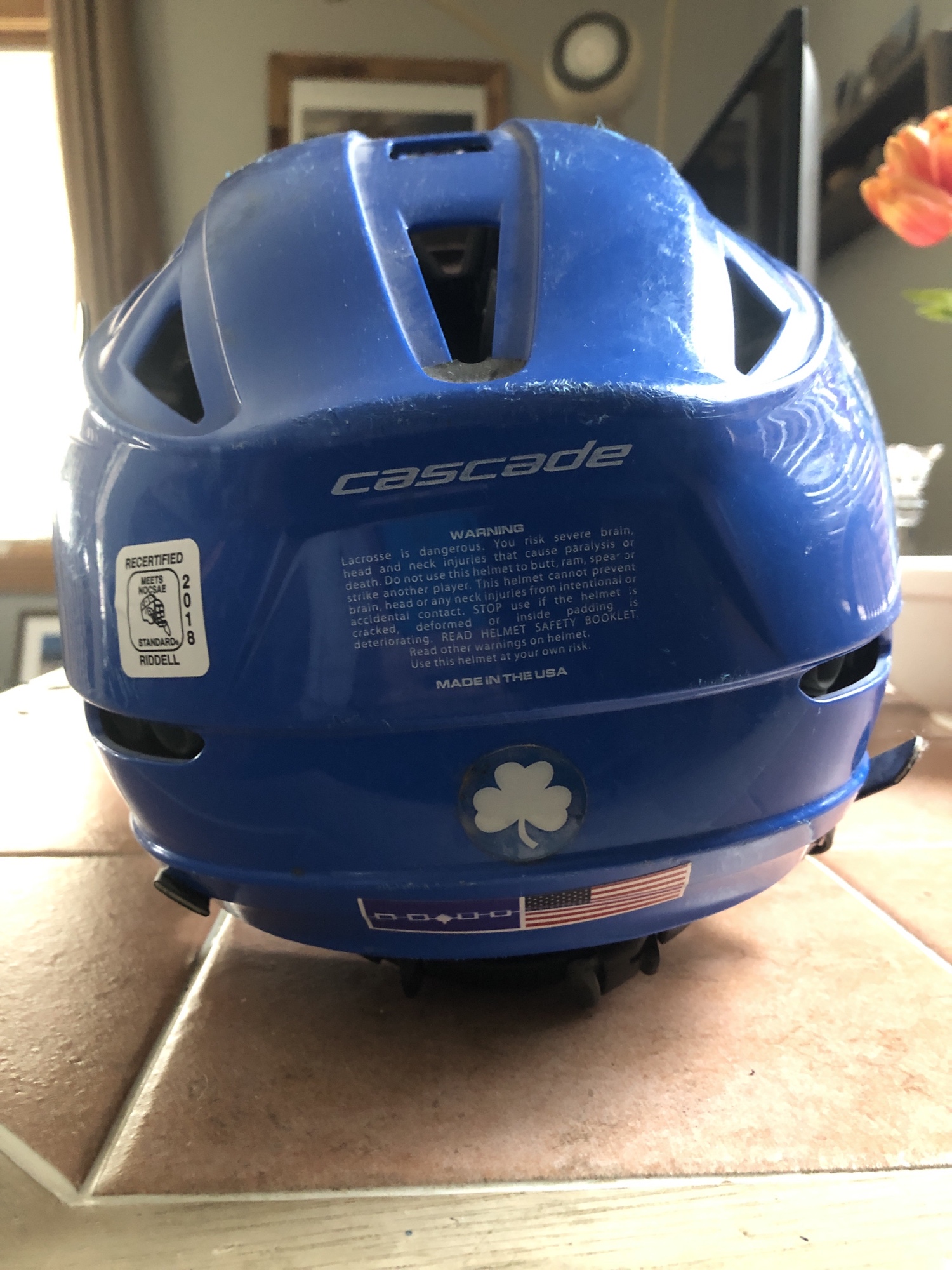 Light Blue Cascade CPXR Helmet SidelineSwap