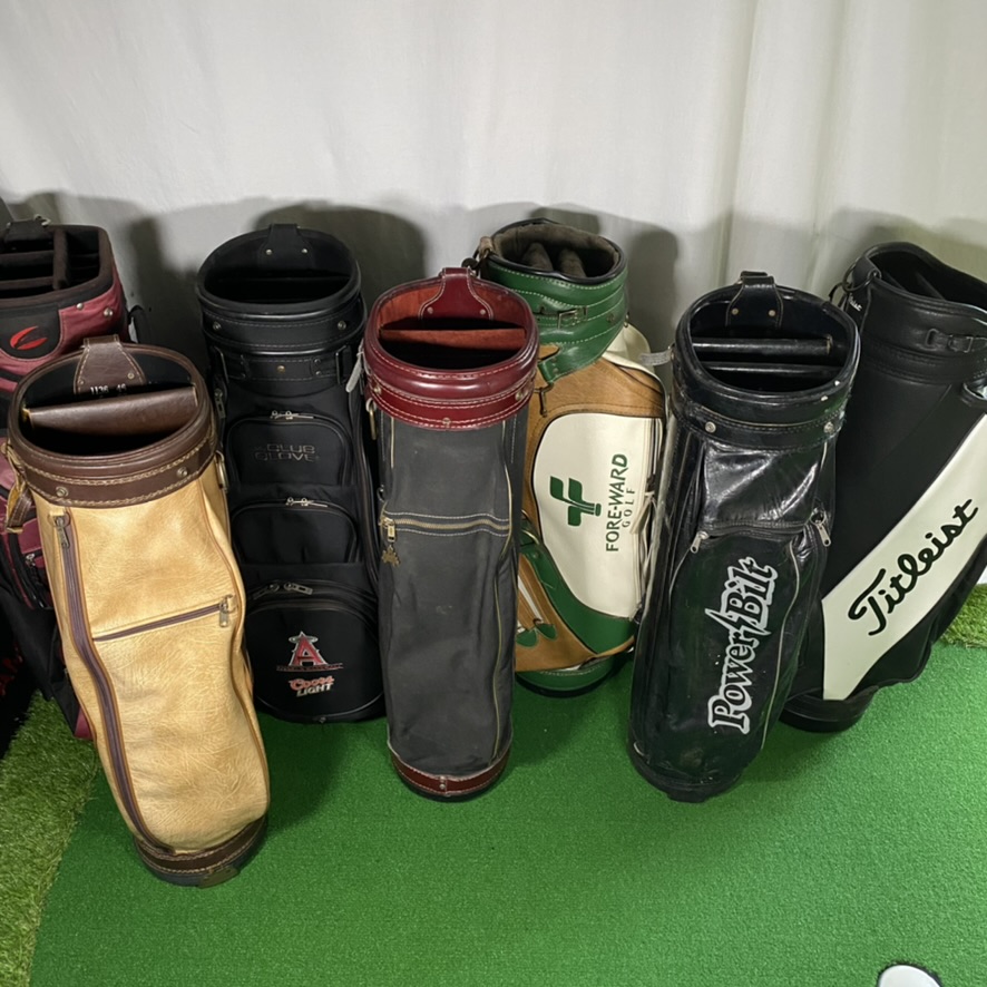 4070 Each Golf Club Staff Bags And Full Leather Golf Bags SidelineSwap