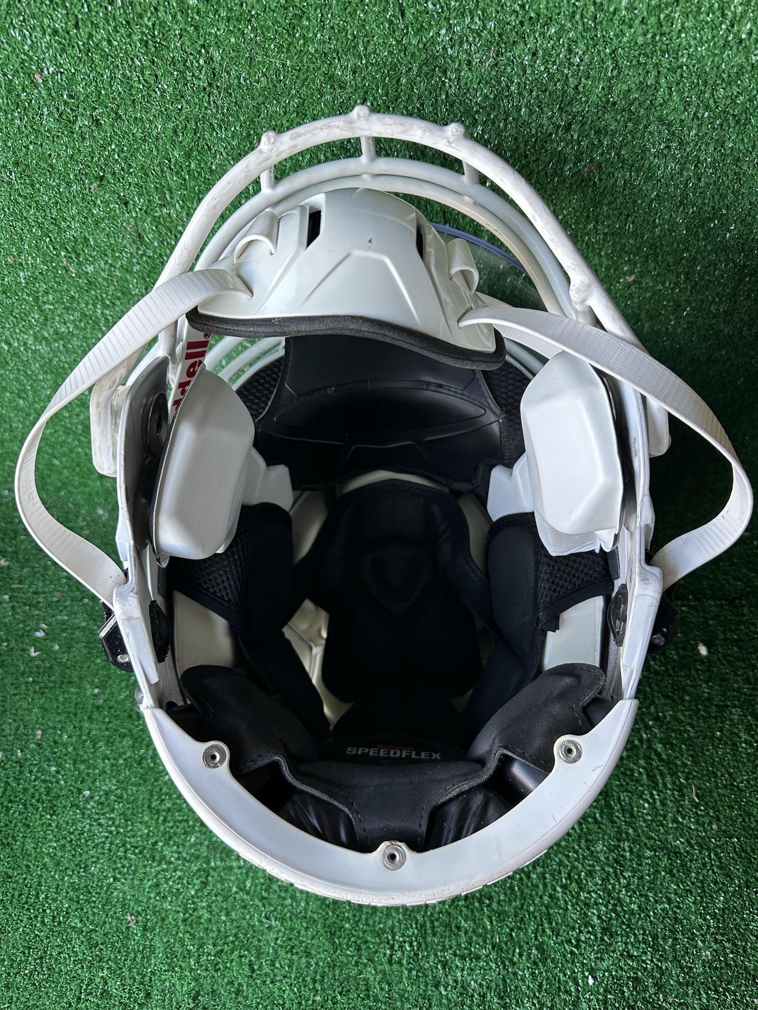 Adult Medium Riddell Speedflex Football Helmet White SidelineSwap