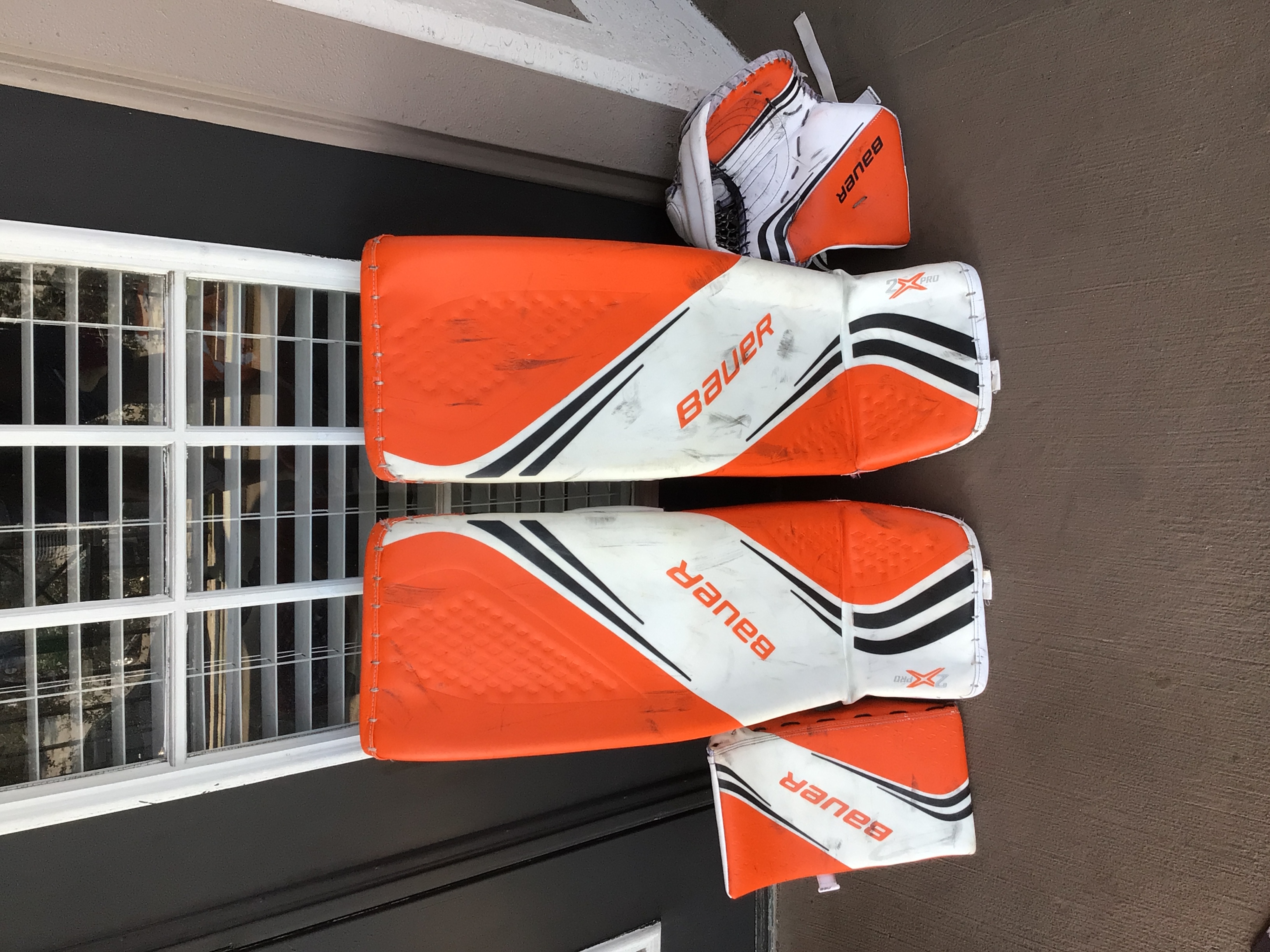 Used 36" Regular Bauer Vapor 2X Pro Goalie Full Set SidelineSwap