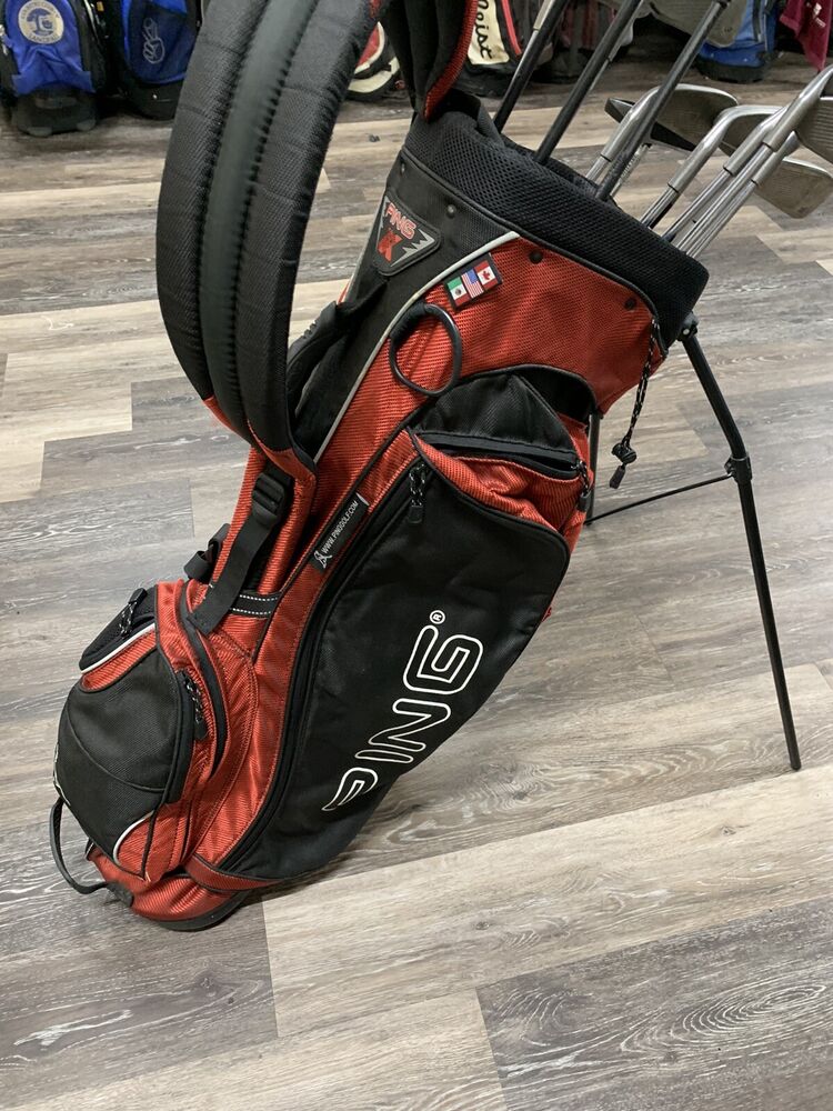 Full Set of PING Golf Clubs + Stand Bag SidelineSwap