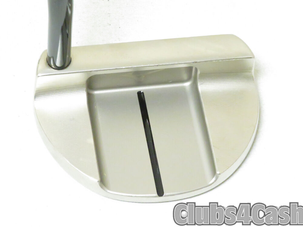 Mizuno OMOI M Craft 03 Putter Full Mallet Double Nickel Chrome 35" +Cover SidelineSwap