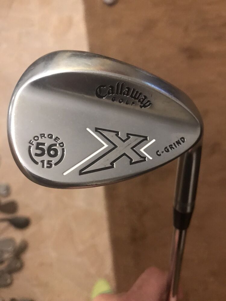 Callaway White Chrome Wedge 56.15° C Grind Right Hand