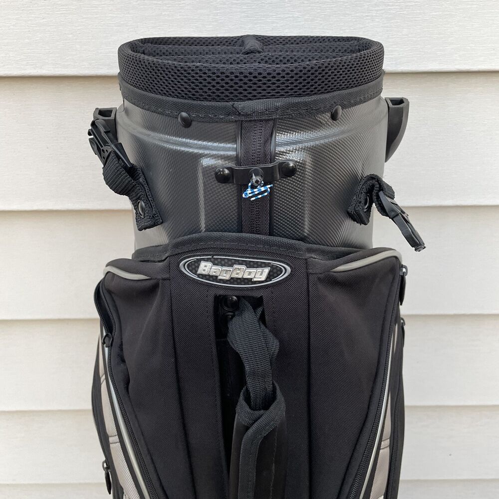 Bag Boy Hard Sided Wheeled Carbon Fiber Travel Golf Bag Case No Cover