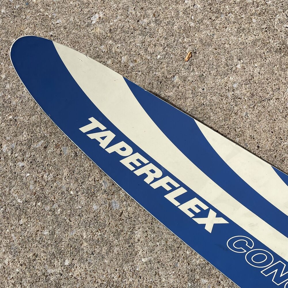 Vintage Taperflex Slalom Water Ski Concave Competition 66” Fiberglass